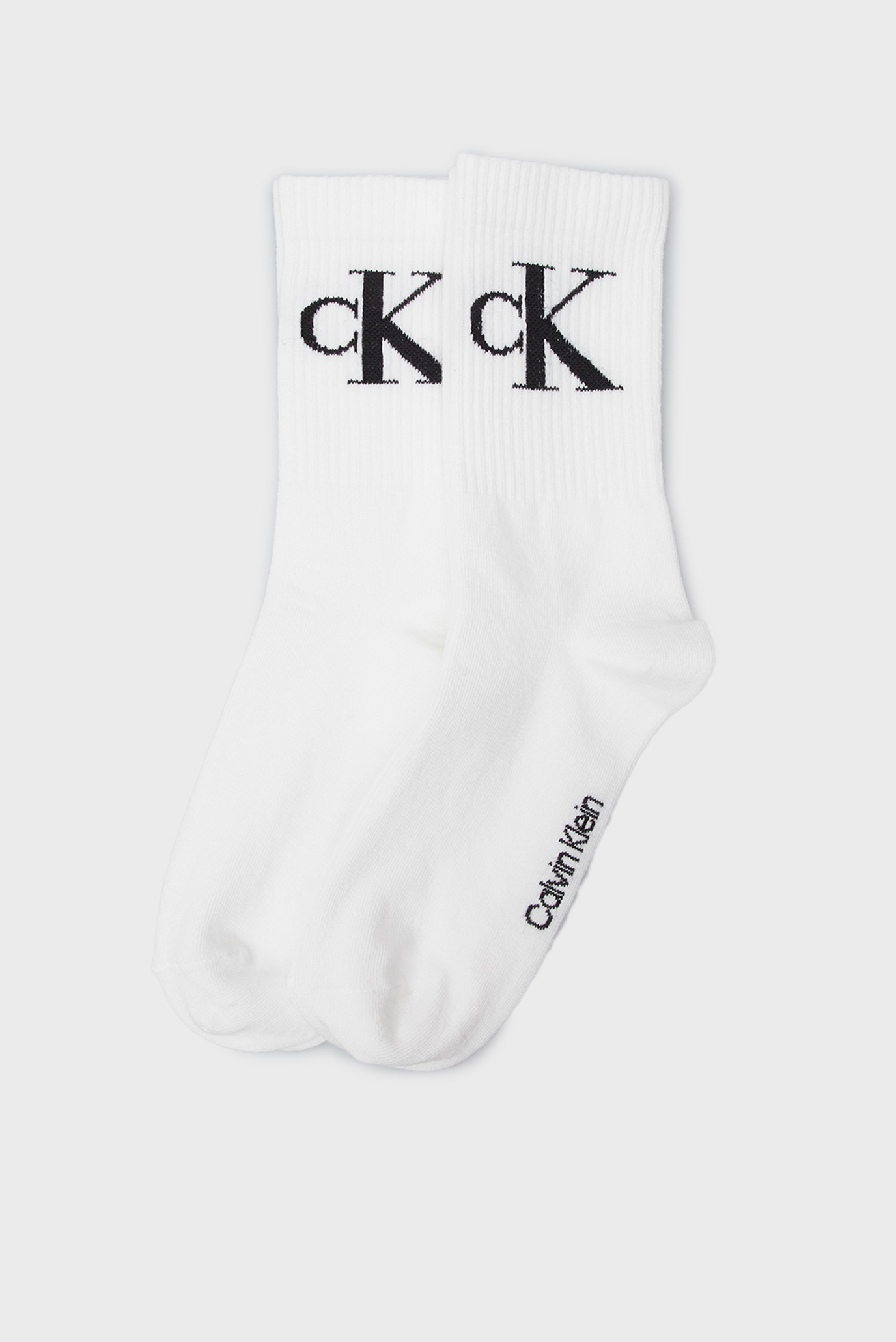 Paypoq CKJ WOMEN SOCK 2P MONOGRAM 1