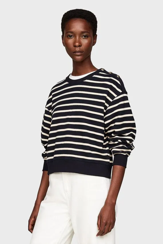 Свитшот REG GOLD BTN C-NK SWEATSHIRT Tommy Hilfiger