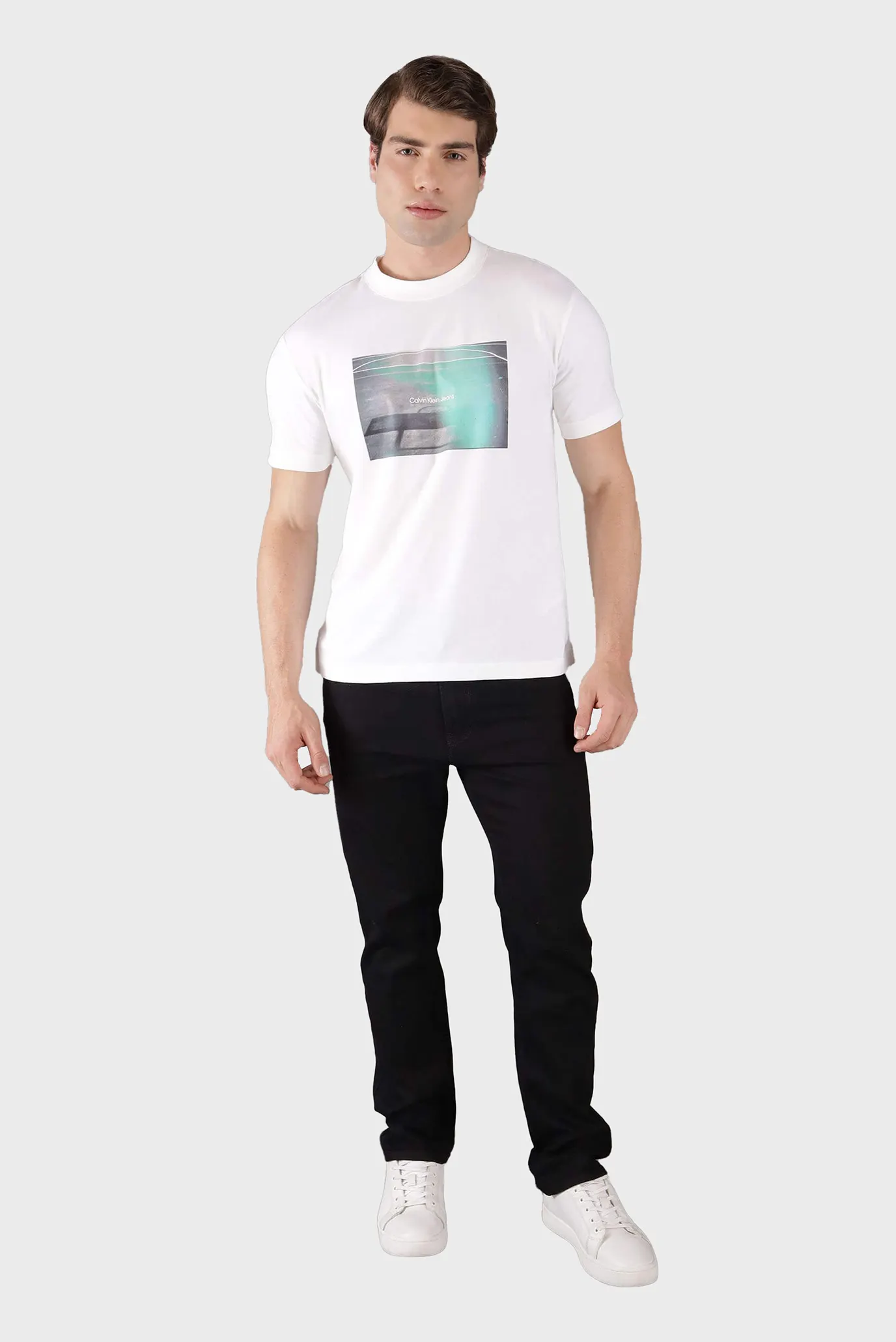 Futbolka BASKETBALL COURT GRAPHIC TEE 2