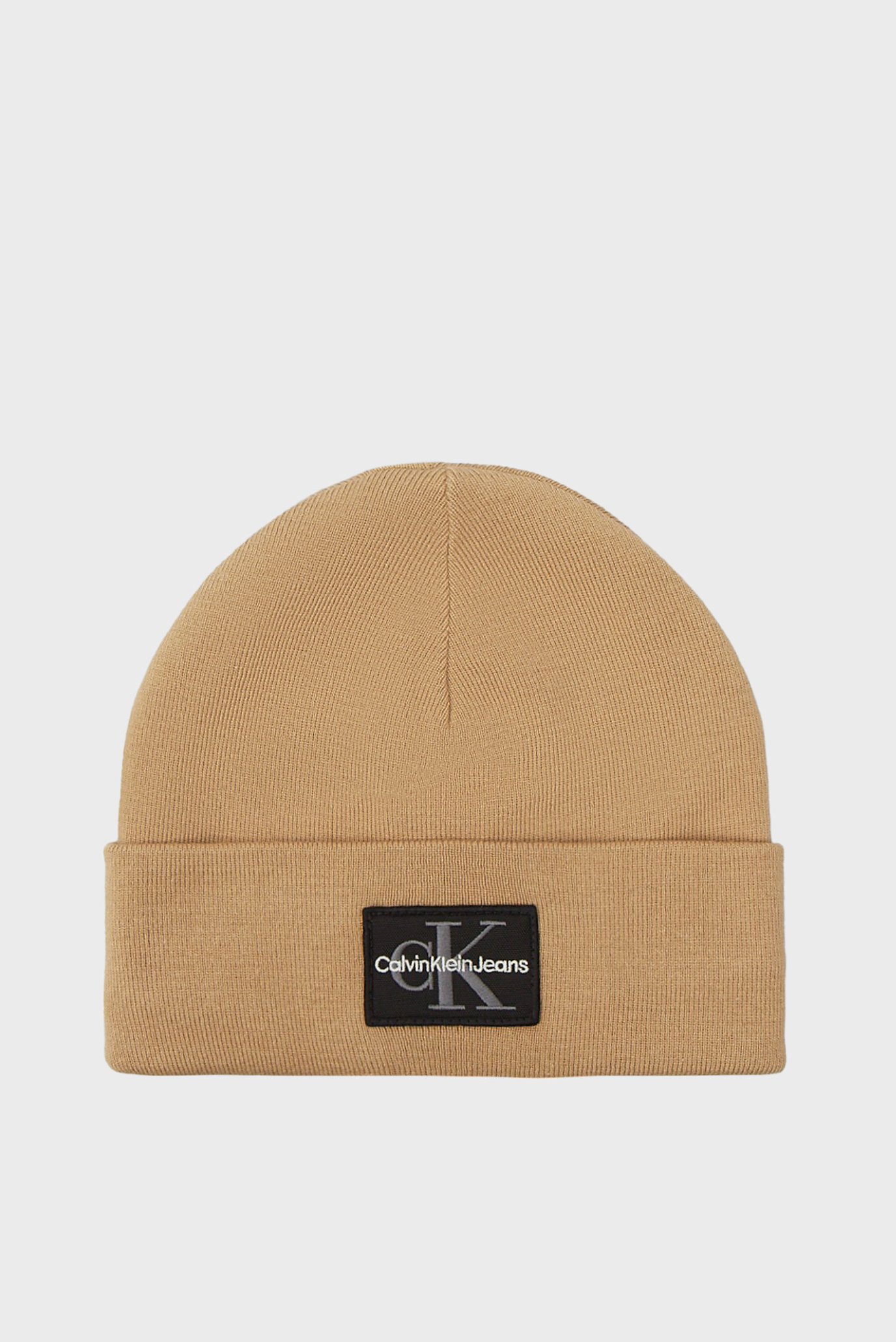 Shapka MONO LOGO PATCH BEANIE WARM 1