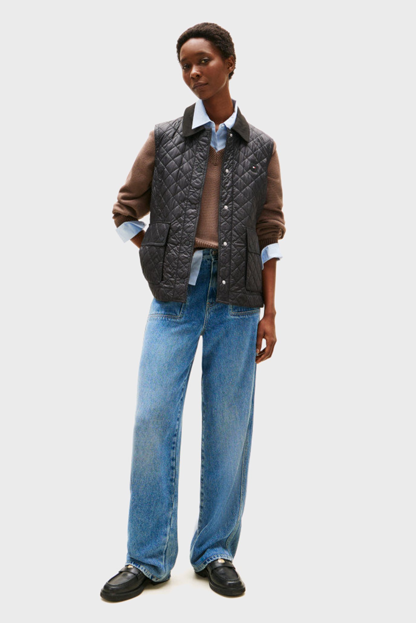 Jilet PADDED NYLON SLIM QUILTED VEST 2