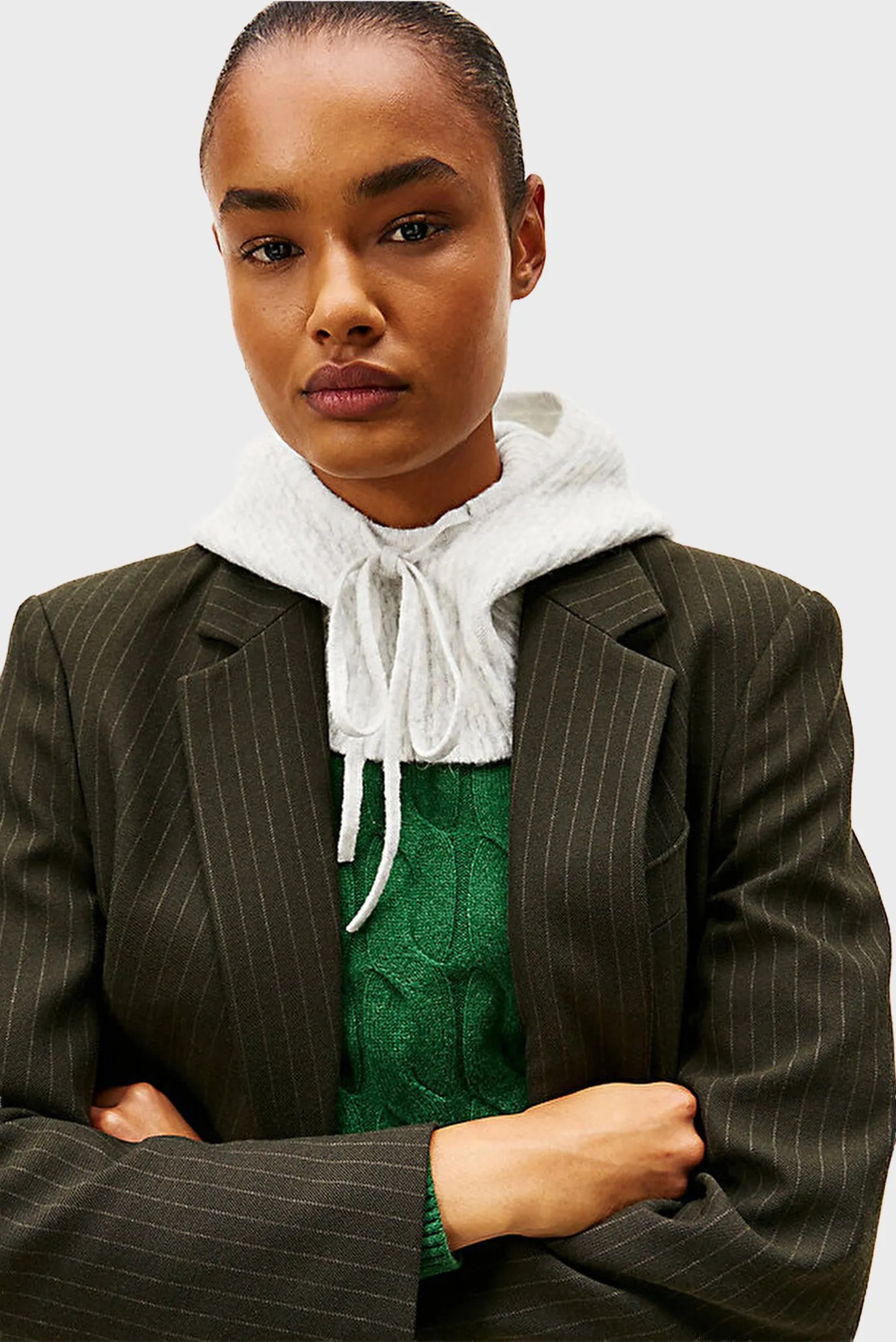 Shapka TH CABLE ENAMEL FLAG BALACLAVA 5