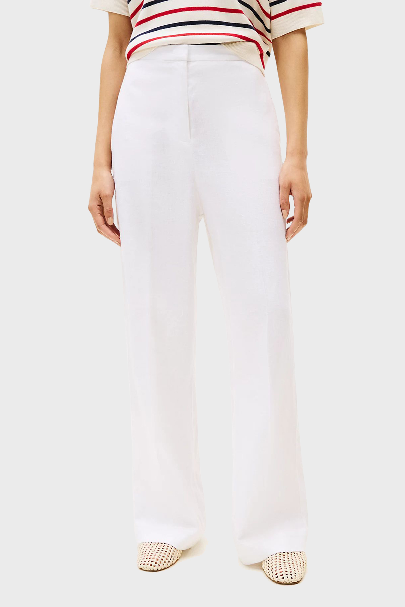 Штаны ESS LINEN TAILORED STRAIGHT PANT 1