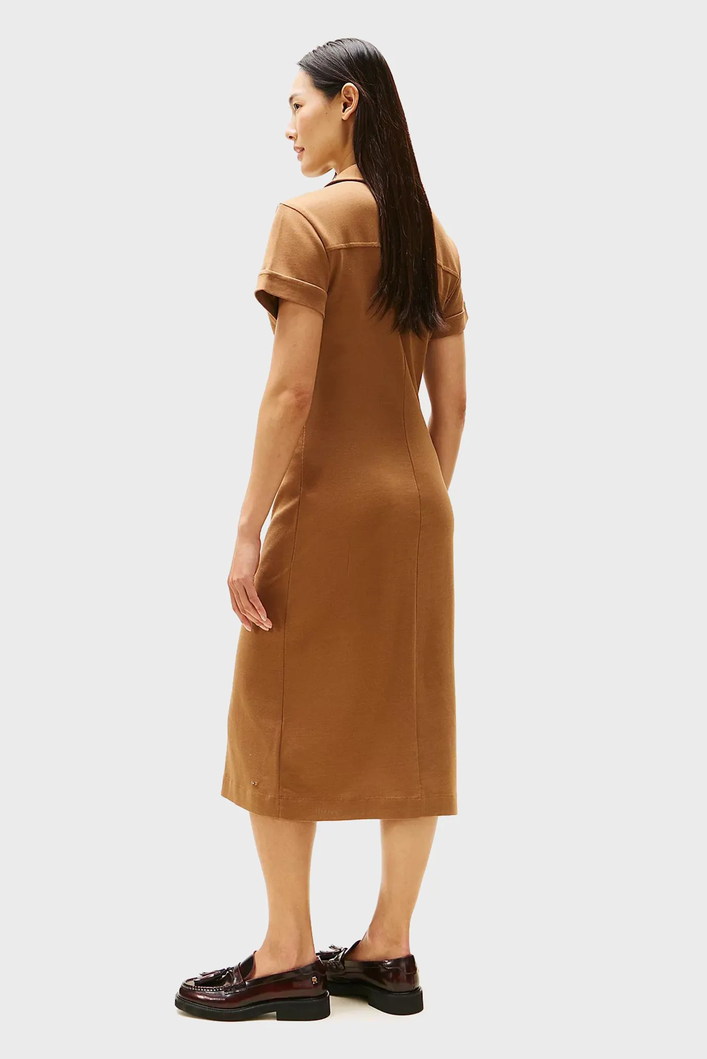 Платье GOLD BUTTON MIDI SHIRT DRS 2