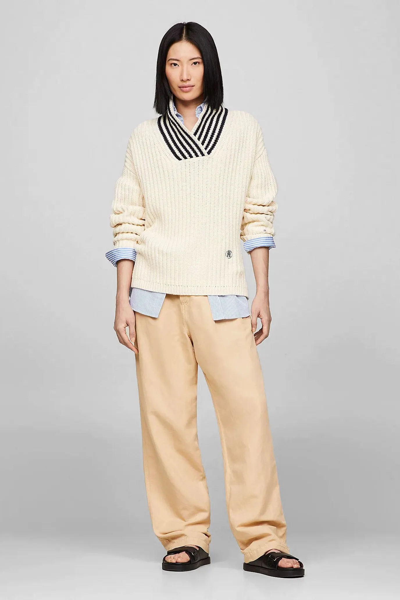 Штаны COTTON LINEN RLX STRAIGHT PANT 2