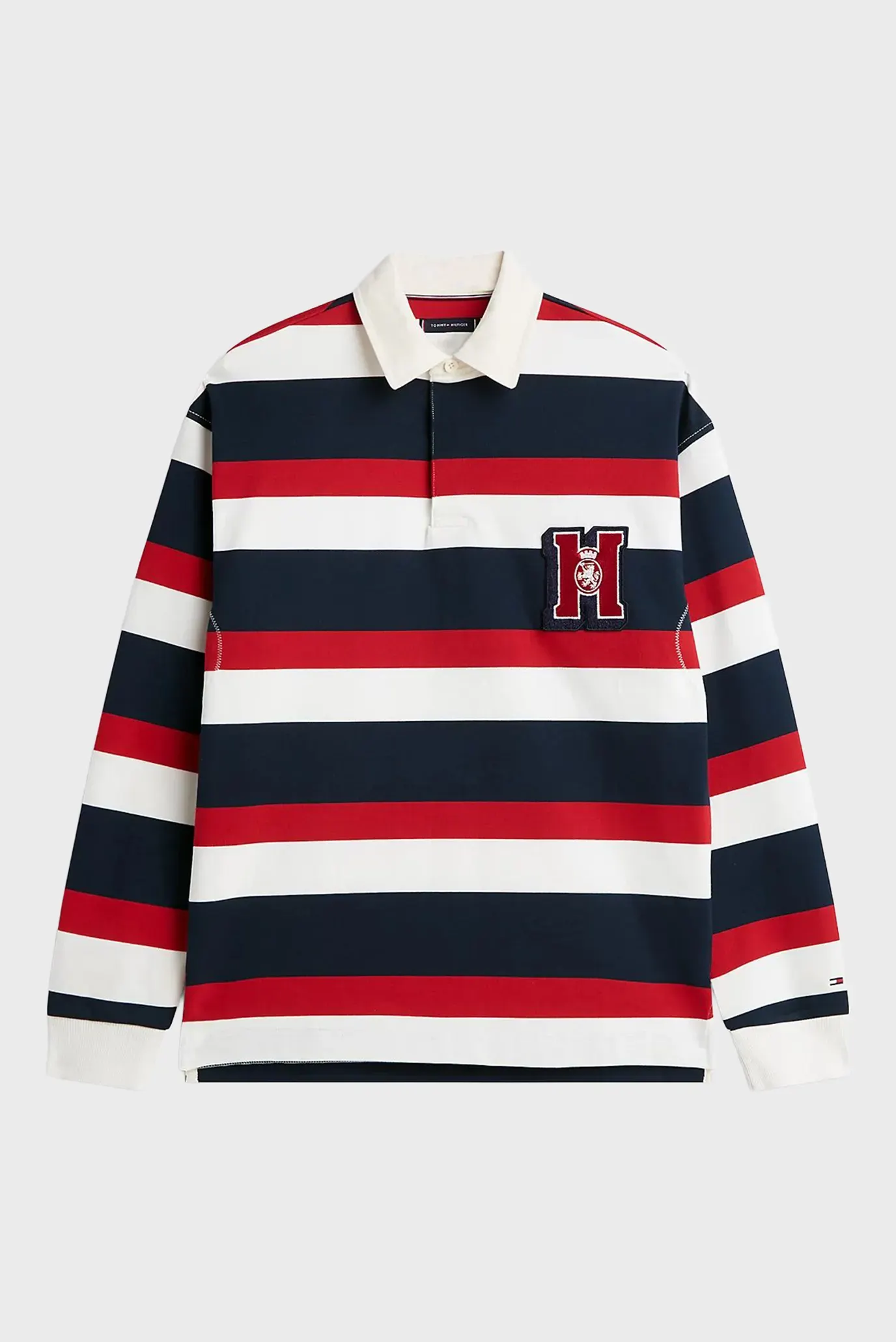 Svitshot/CREST STRIPED RUGBY 5