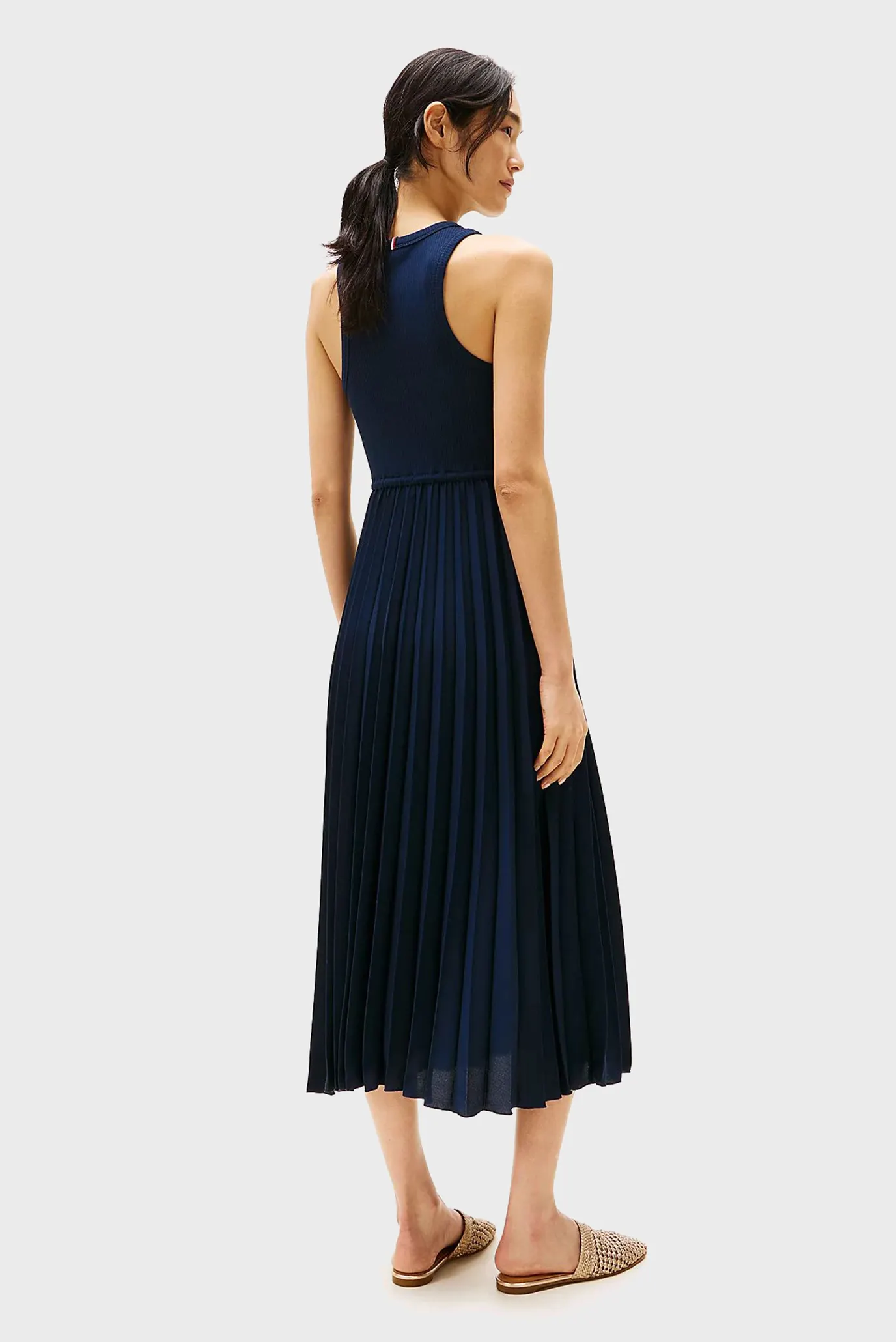 Платье RIB TANK PLEATED DRESS MIDI NS 3