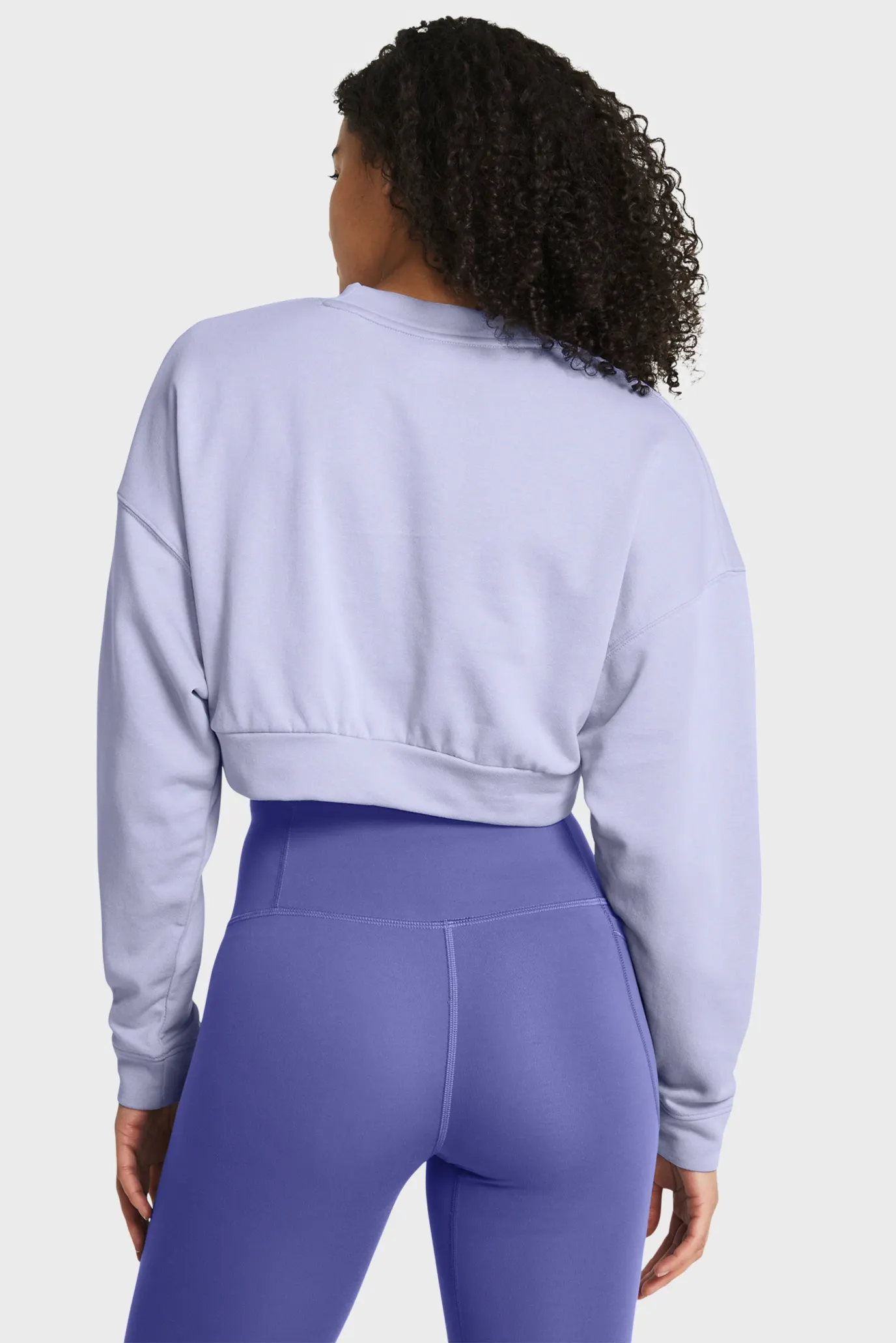 Лонгслив UA Rival Terry OS Crop Crw 2