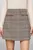 Юбка TWEED WOOL MIX CHECK MINI SKIRT