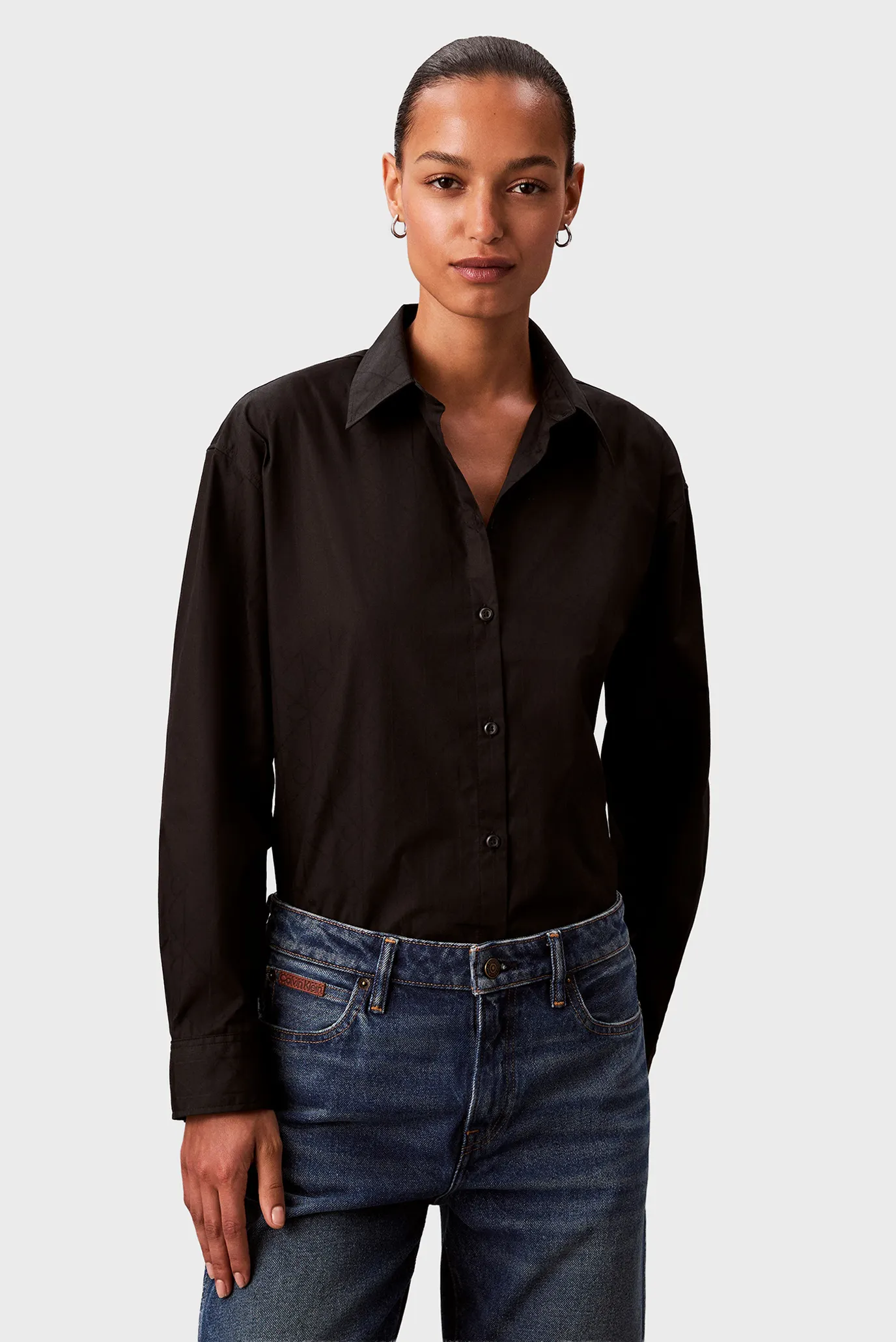 Ko'ylak AOP Logo Perfect Button-down Shi 1