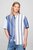 Рубашка с коротким рукавом LINEN BLOCKING STRIPE SHIRT S S
