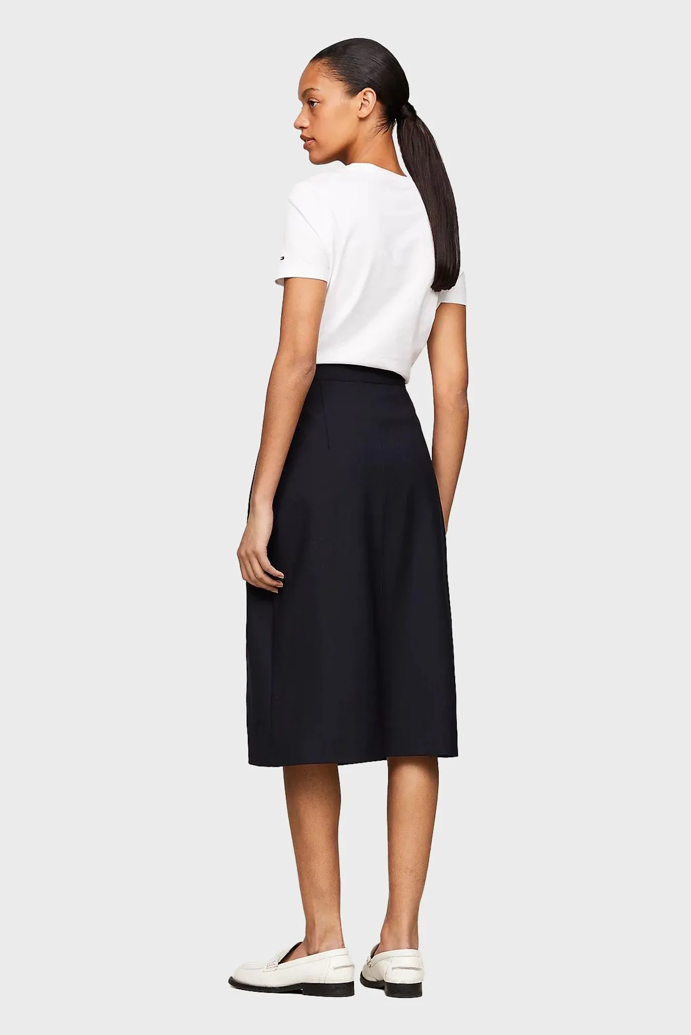 Юбка GOLD BUTTON MIDI SKIRT 3