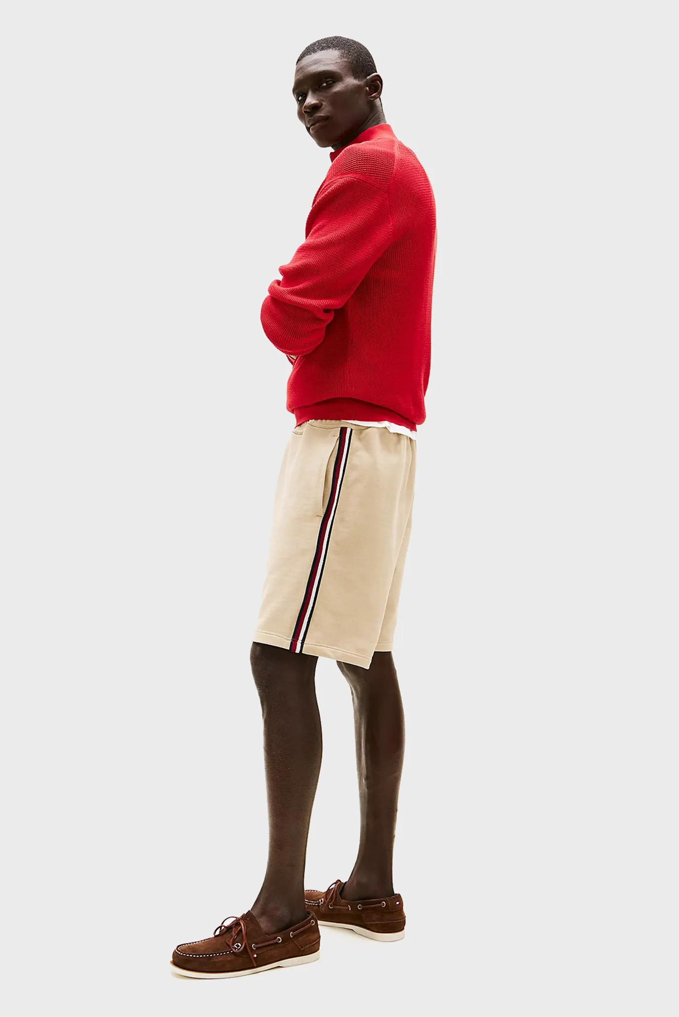 Shortik GLOBAL STRIPE SWEATSHORTS 3