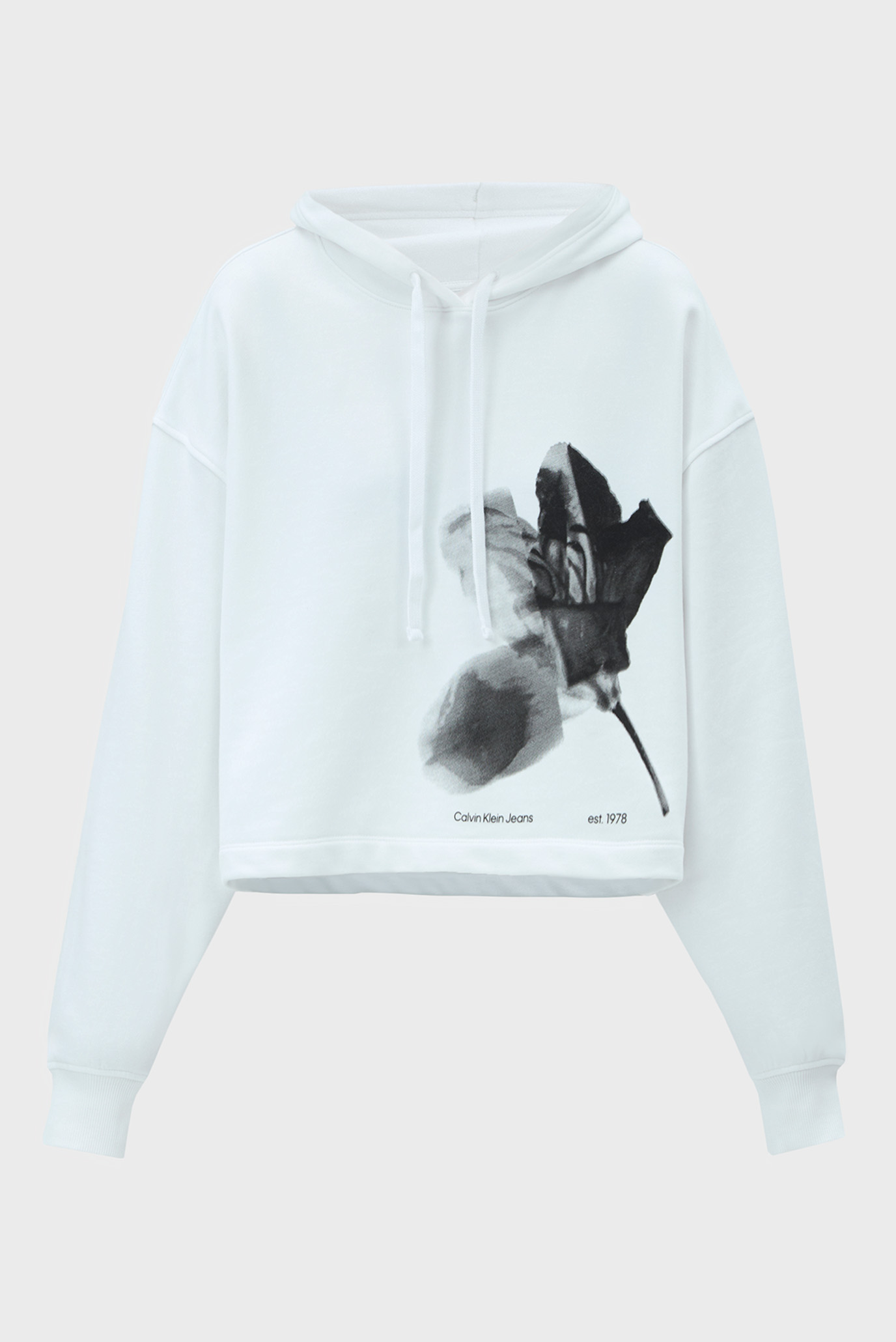Худи FLOWER GRAPHIC HOODIECalvin Klein Jeans Худи FLOWER GRAPHIC HOODIE 2