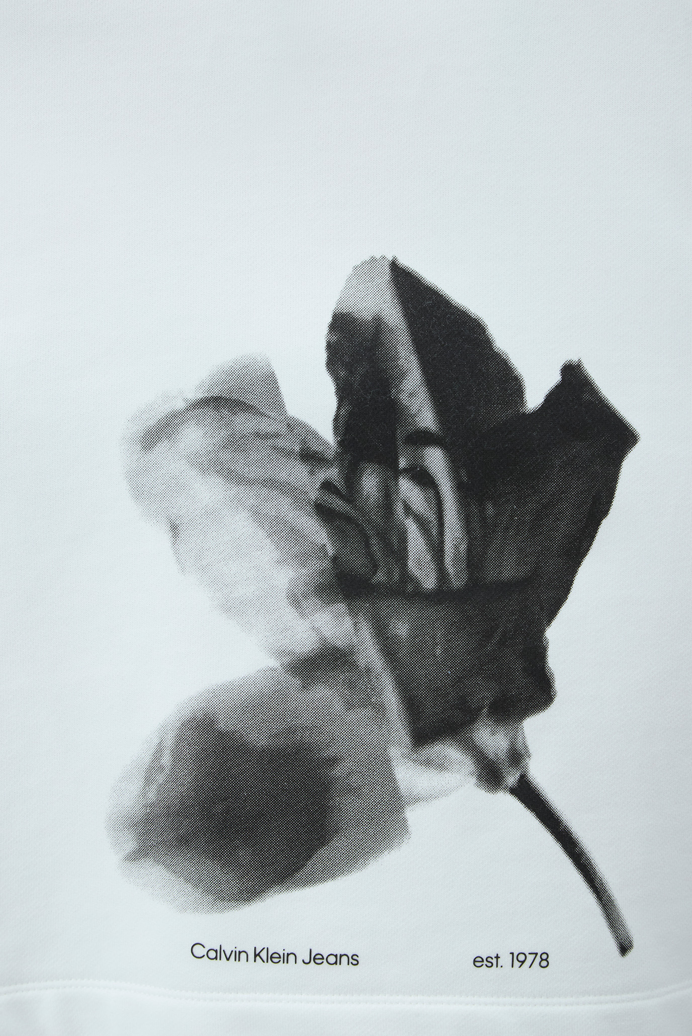 Худи FLOWER GRAPHIC HOODIECalvin Klein Jeans Худи FLOWER GRAPHIC HOODIE 4