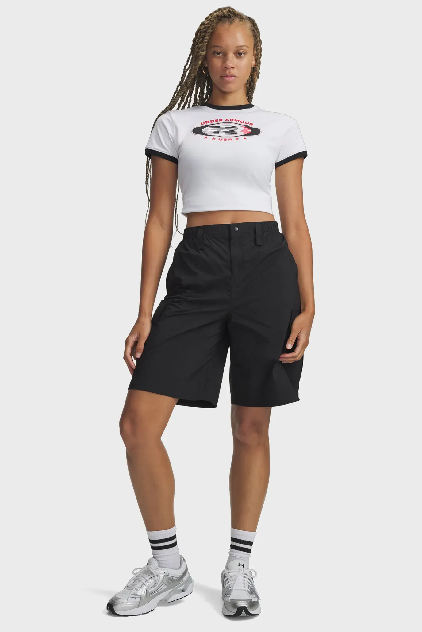 Шорты/Unstoppable Cargo Short-BLK 2