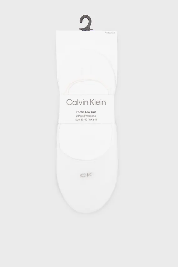 Kalta paypoq CK WOMEN FOOTIE LOW CUT 2P Calvin Klein