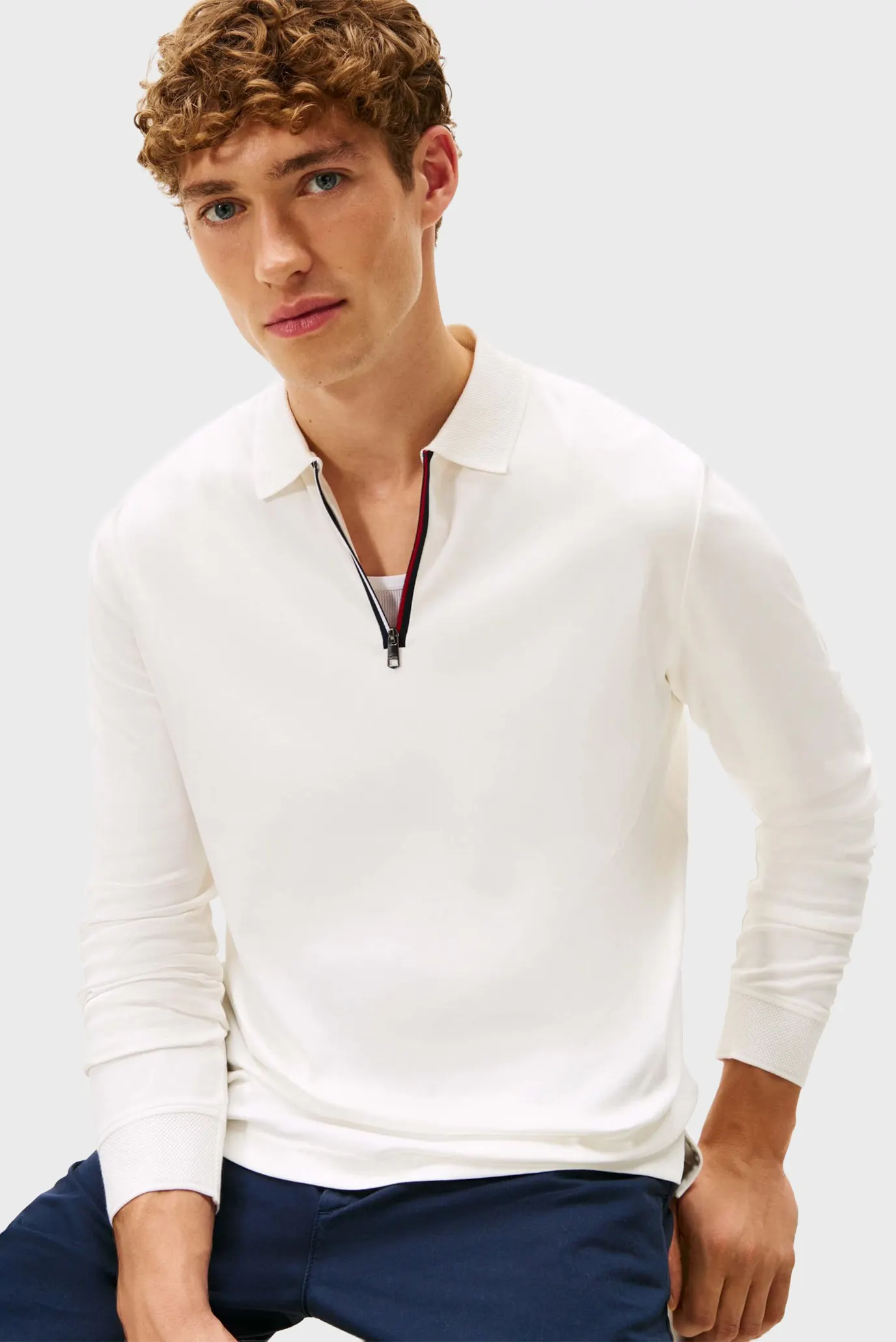 Yengi uzun polo LS ZIP INTERLOCK REG POLO 2