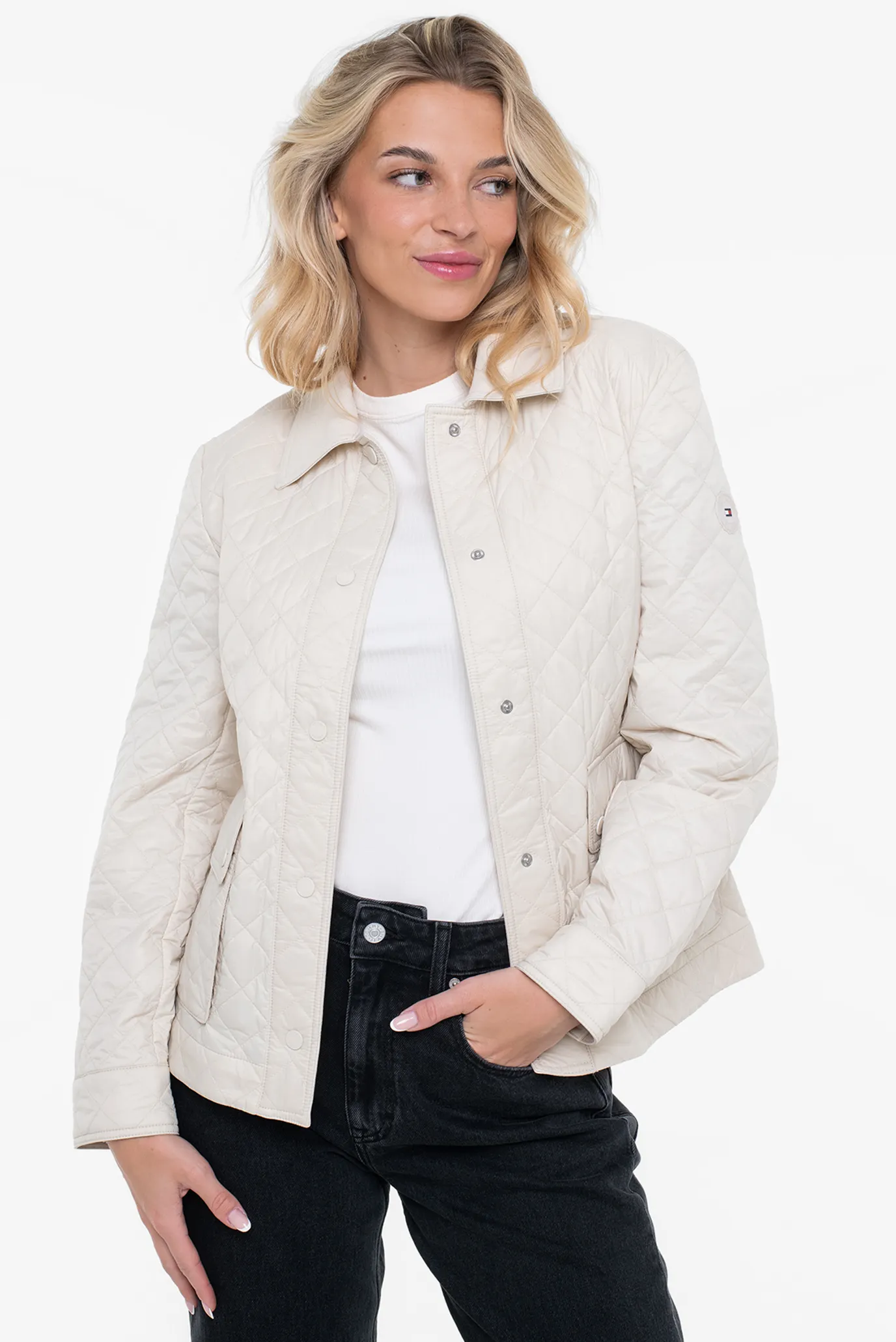 Yengil kurtka PADDED NYLON SLIM QUILTED JACKET 1