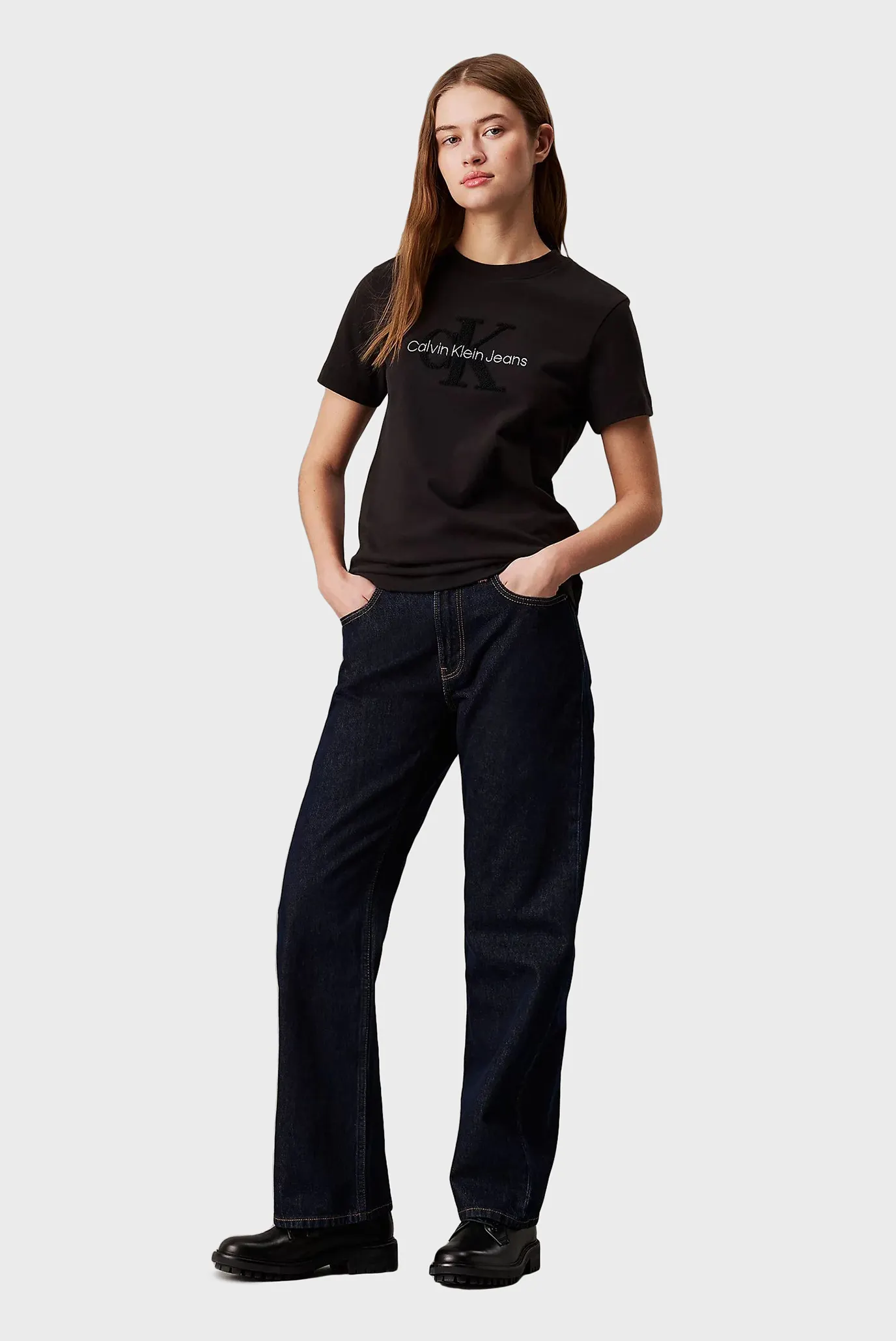 Футболка CHENILLE MONOLOGO REGULAR TEE 2