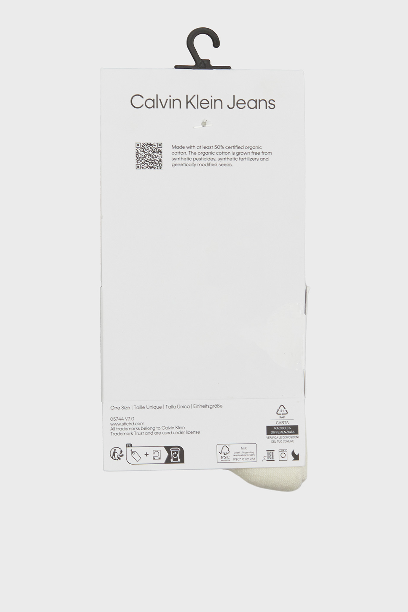 Paypoq CKJ WOMEN SOCK 2P RUNFREE LOGO 3