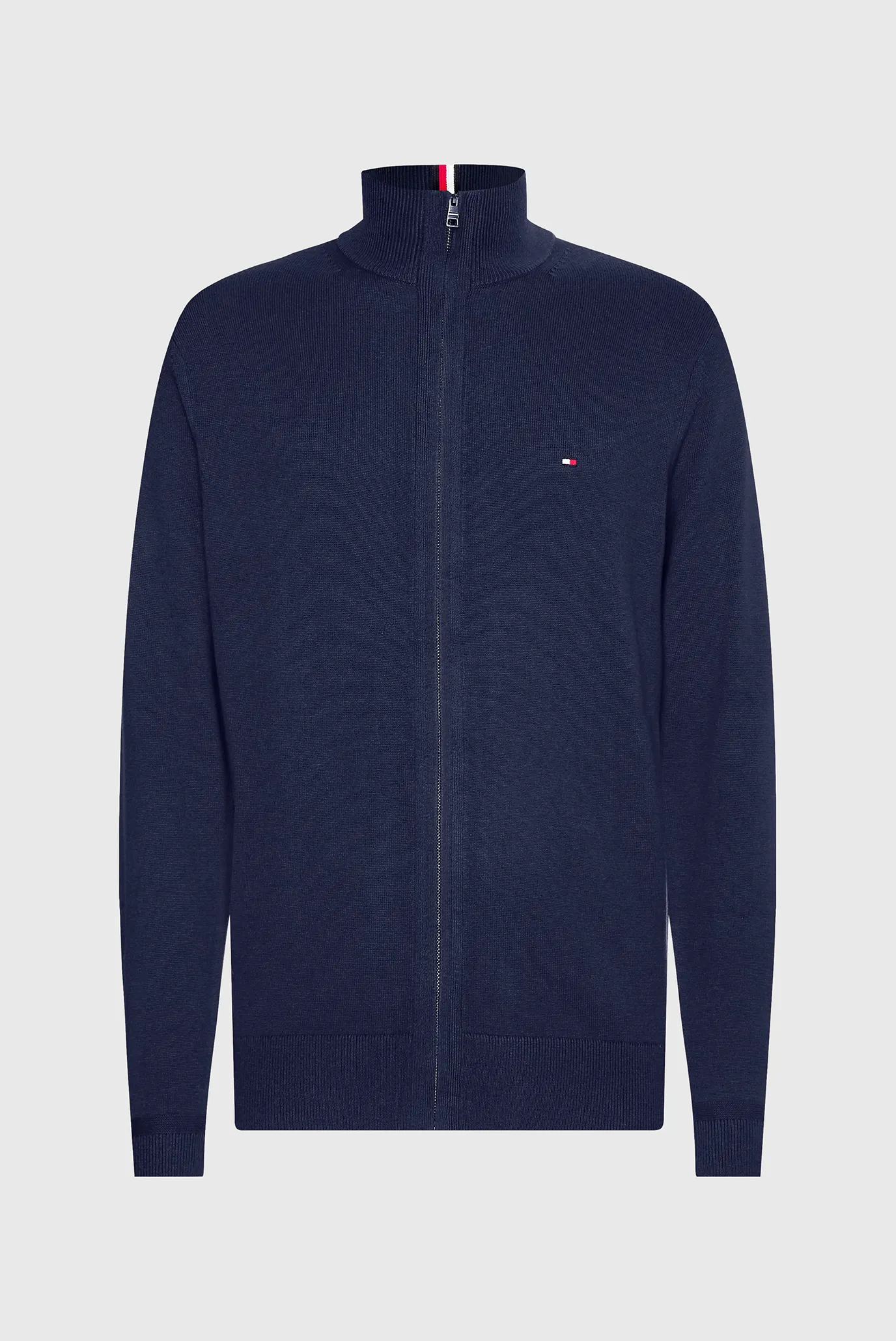 KardiganPIMA ORG CTN CASHMERE ZIP THRU 5