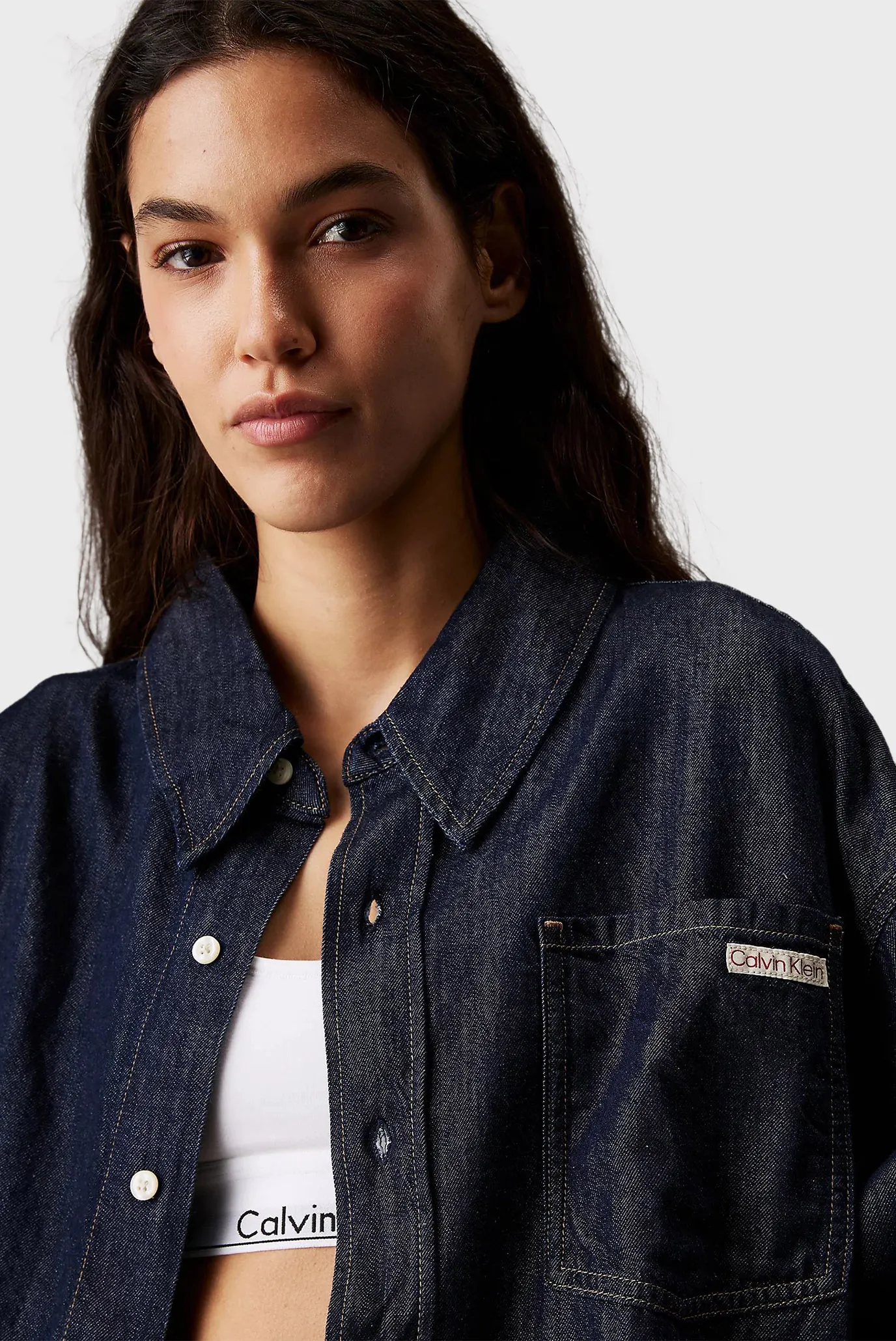 Рубашка OVERSIZED LS DENIM SHIRT 2