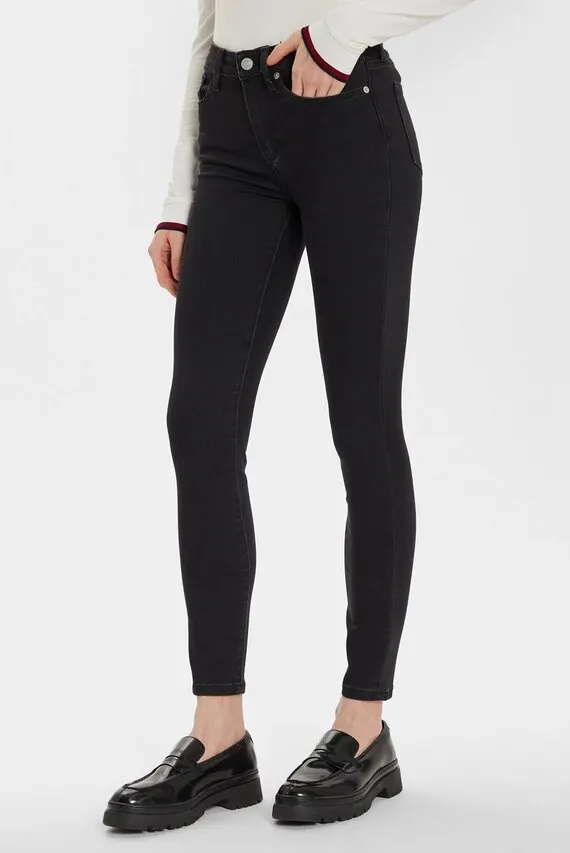 Джинсы COMO SKINNY RW THERMO BLACK Tommy Hilfiger