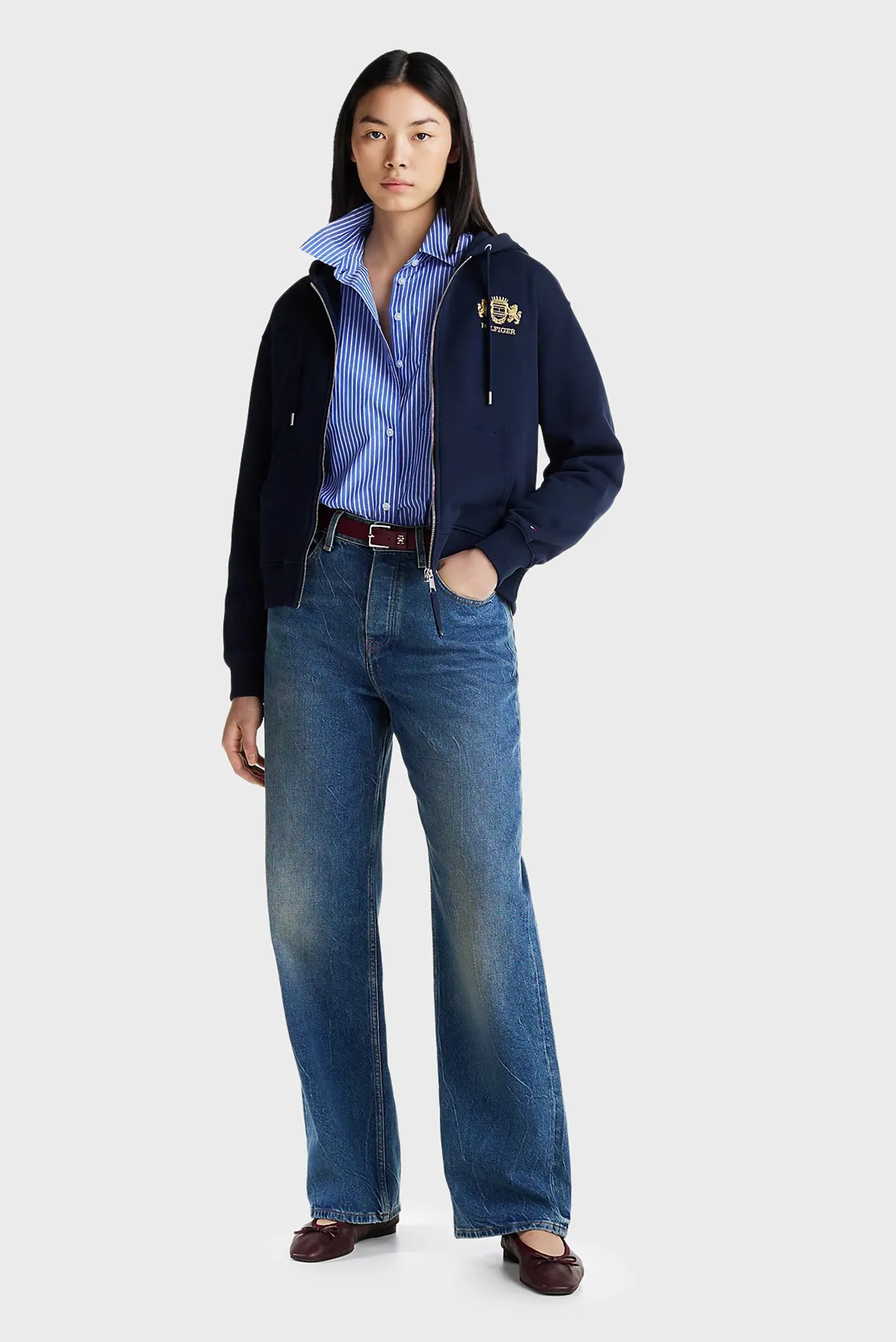 Реглан REG VARSITY ZIP HOODIE 2