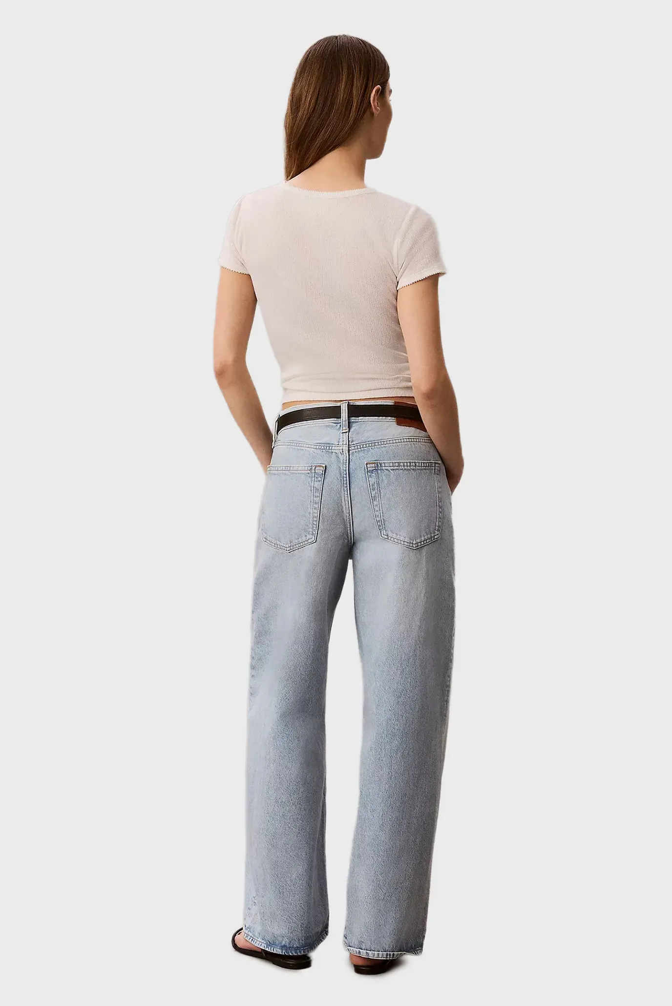 Джинсы/LOW RISE BAGGY INDIGO STONE 4