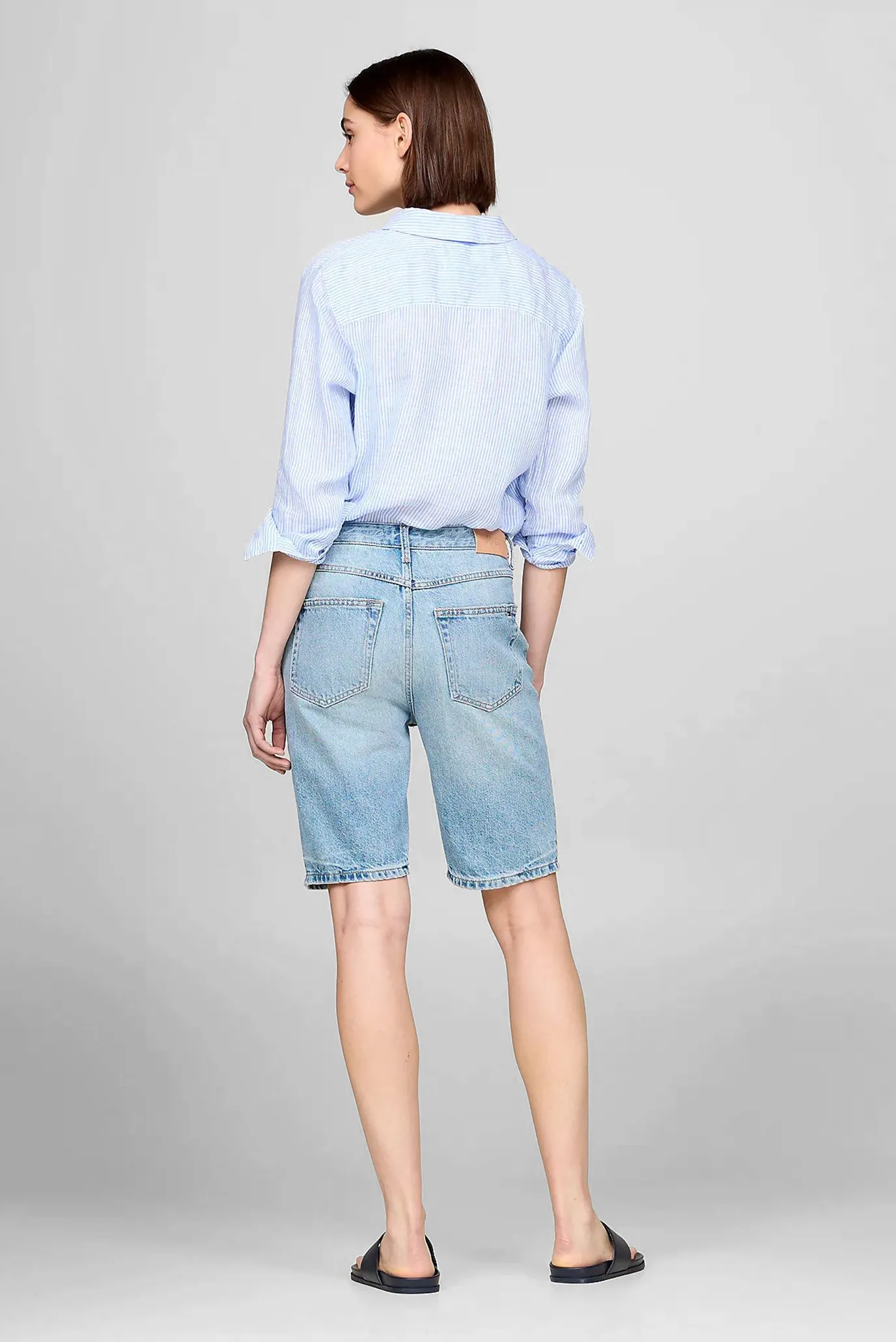 Шорты DNM SLIM SHORT HW ASH WRN 2