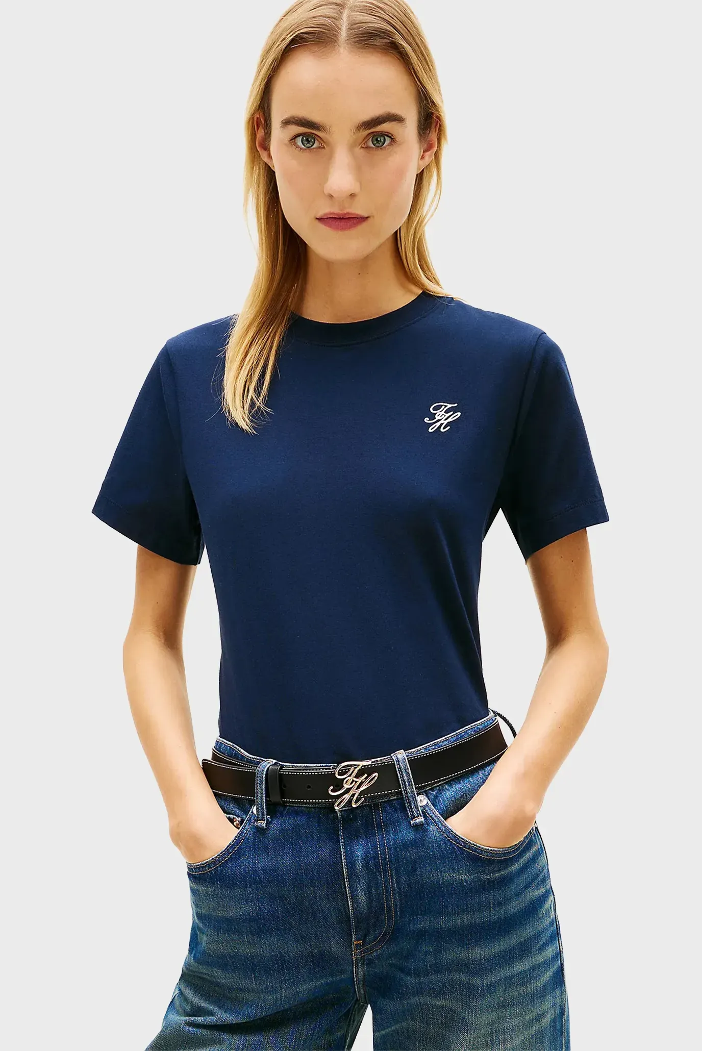 Футболка/TH SCRIPT REG C-NK SS TEE 1