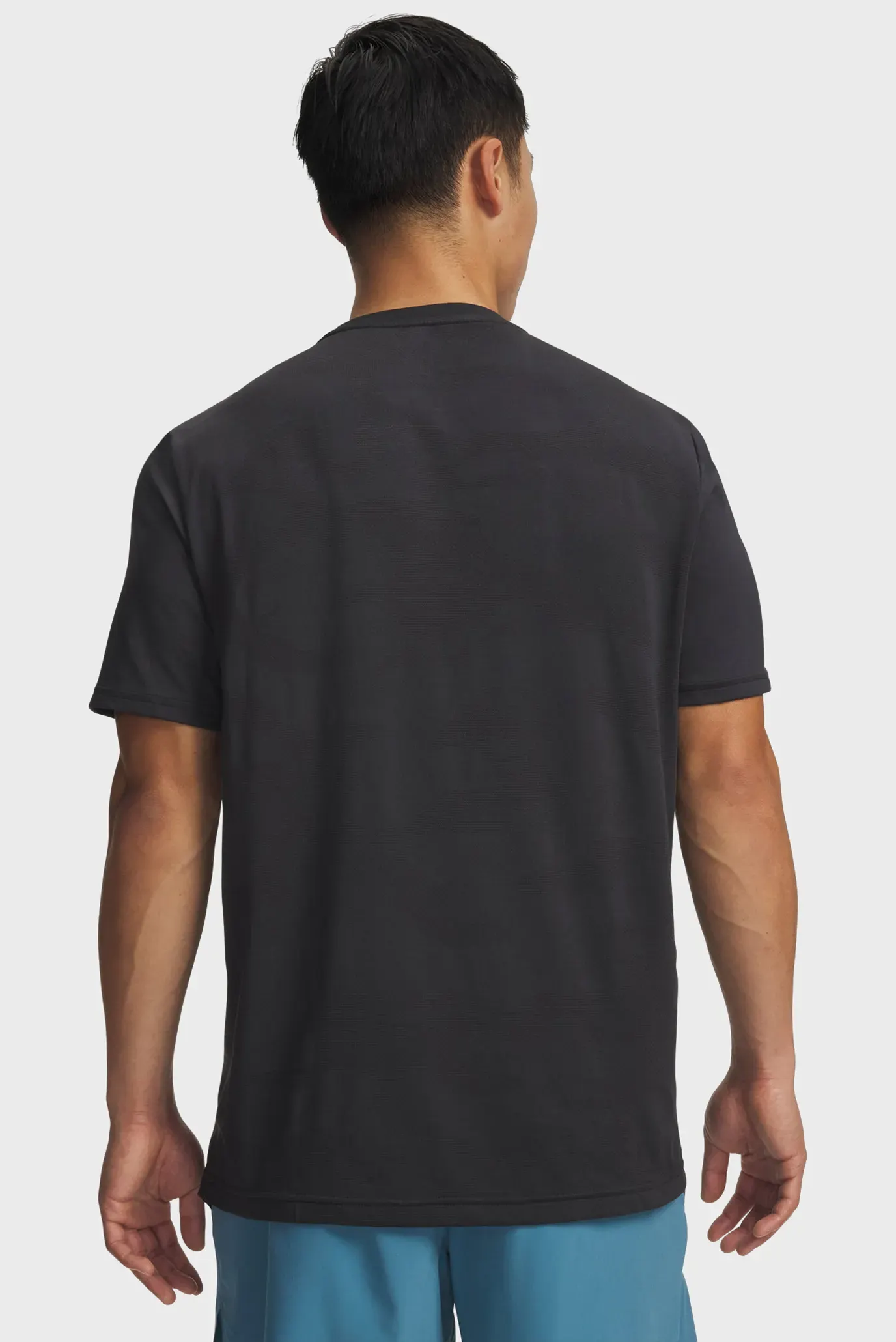 Futbolka/UA Vanish Elite Smls SS Camo-BLK 2