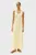 Koʻylak TEXTURED LINEN TANK MAXI DRESS