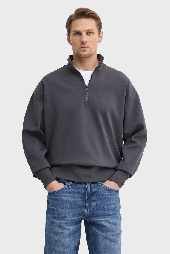 Svitshot INTERLOCK HALF ZIP Calvin Klein Jeans Svitshot INTERLOCK HALF ZIP Calvin Klein Jeans
