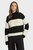 Sviter CHUNKY LOOSE HIGH NECK SWEATER