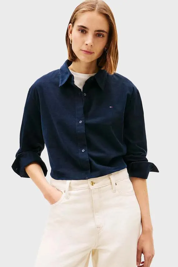 Ko'ylak CORDUROY RELAXED SHIRT Tommy Hilfiger