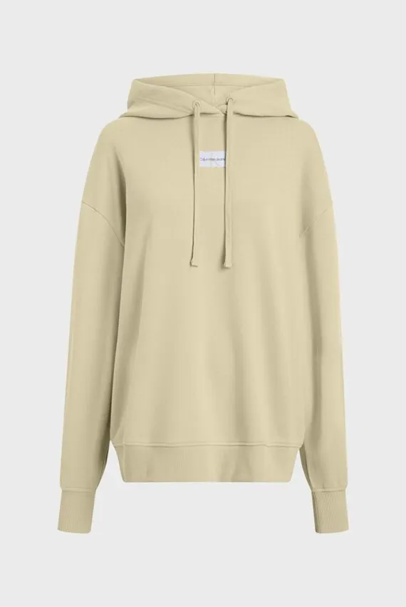 Hudi WOVEN LABEL OVERSIZED HOODIE Calvin Klein Jeans