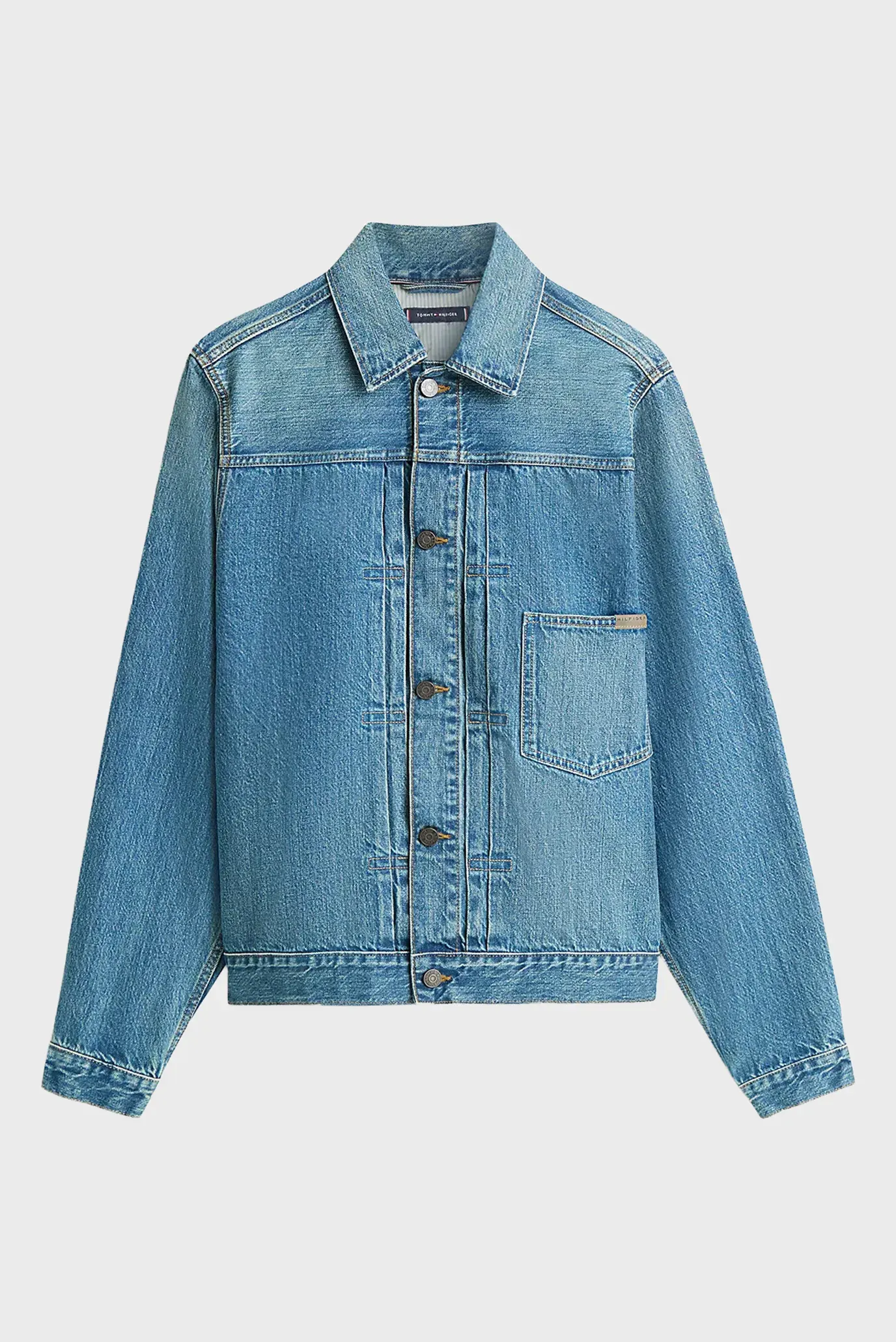 Jins kurtka TRUCKER JKT TYPE 1 MARIO INDIGO 5