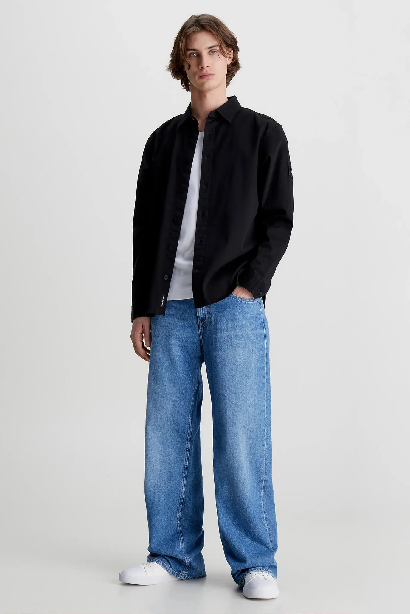 Ko'ylak MONOLOGO BADGE RELAXED SHIRT 4