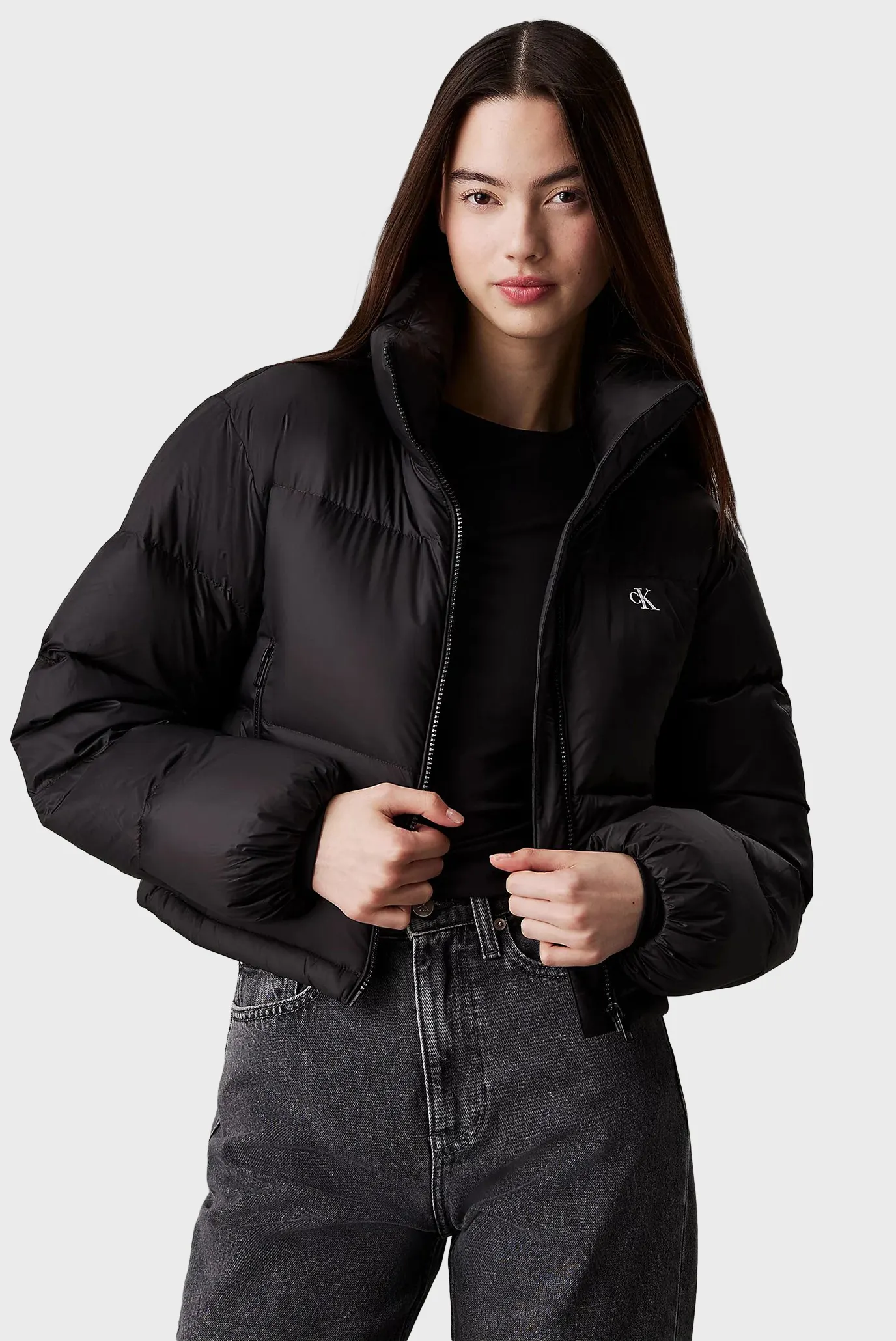 Куртка демисезонная DOWN CROPPED PUFFER 1