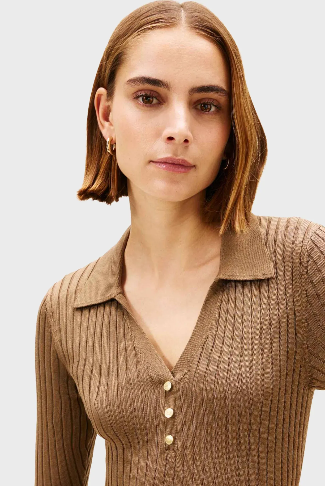 Koʻylak CO RAYON RIB POLO F&F DRESS 3