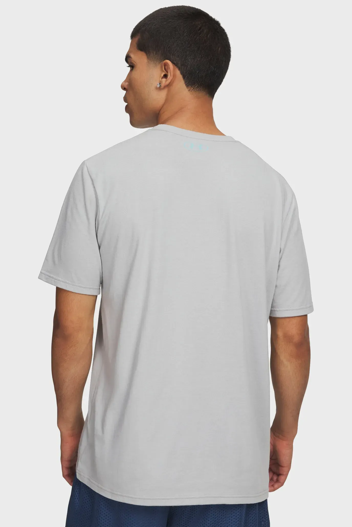 Futbolka/UA M WM Locker Tag SS-GRY 2