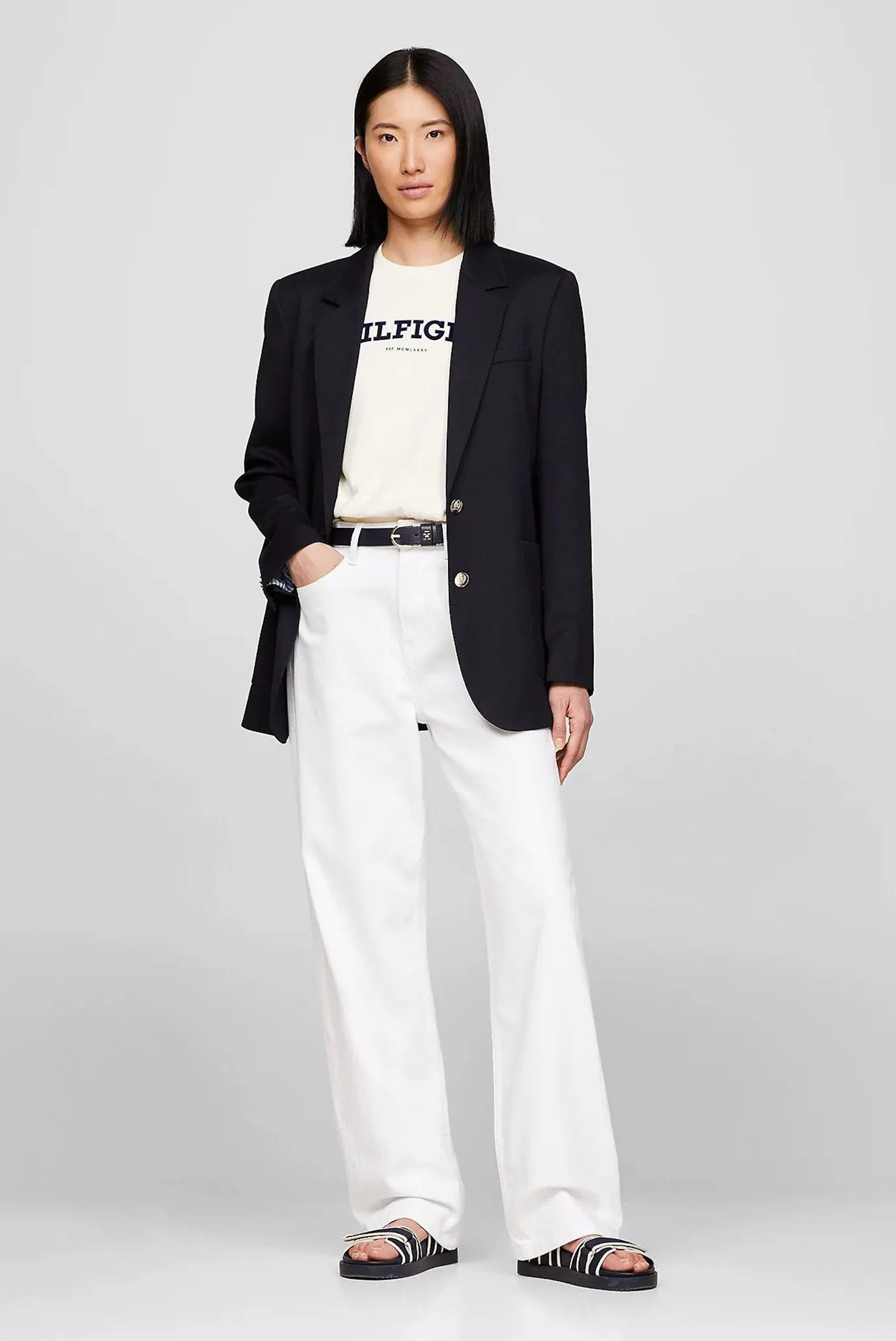 Джинсы RELAXED STRAIGHT HW WHITE 2