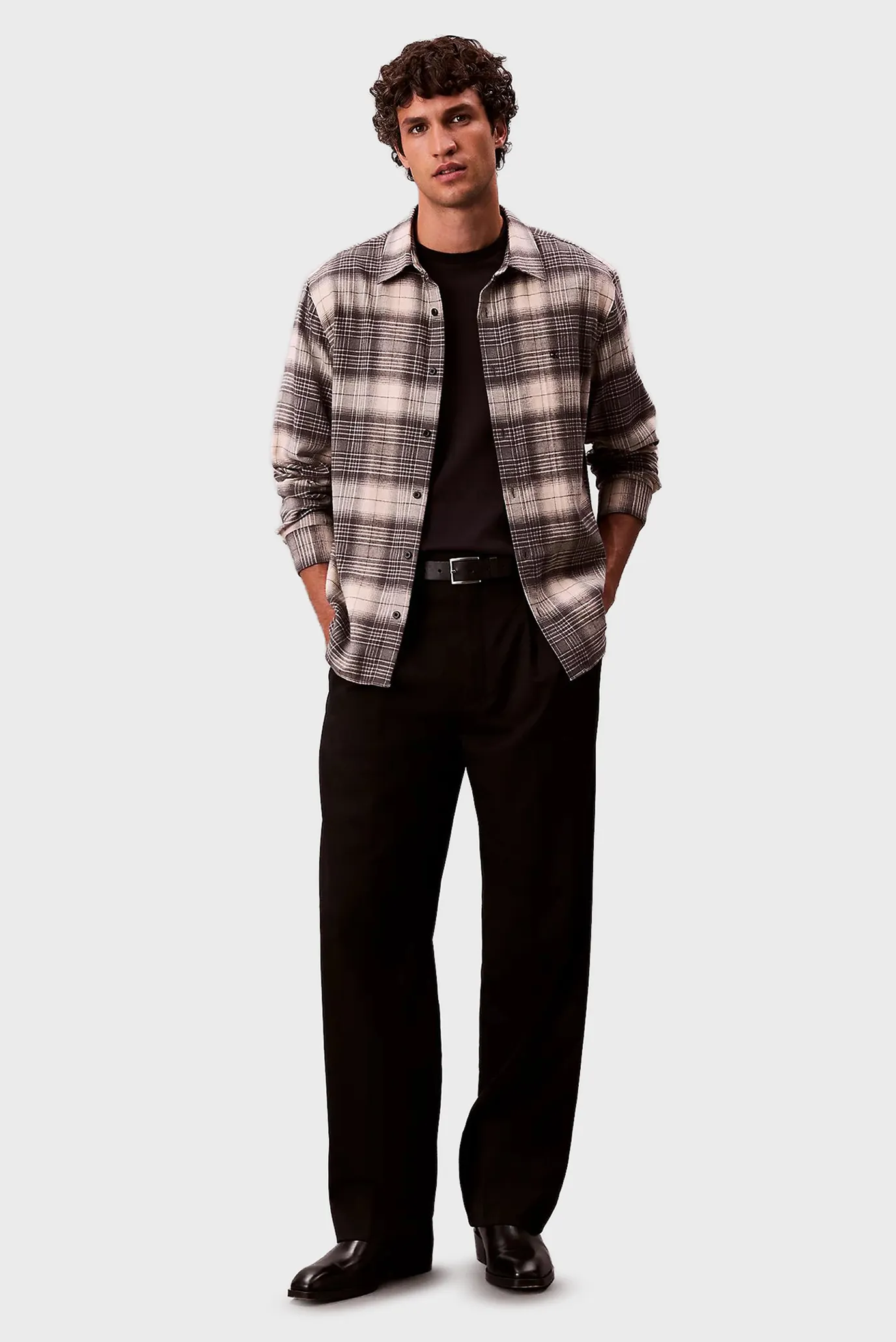 Рубашка LS BRUSHED PLAID EASY SHIRT 2