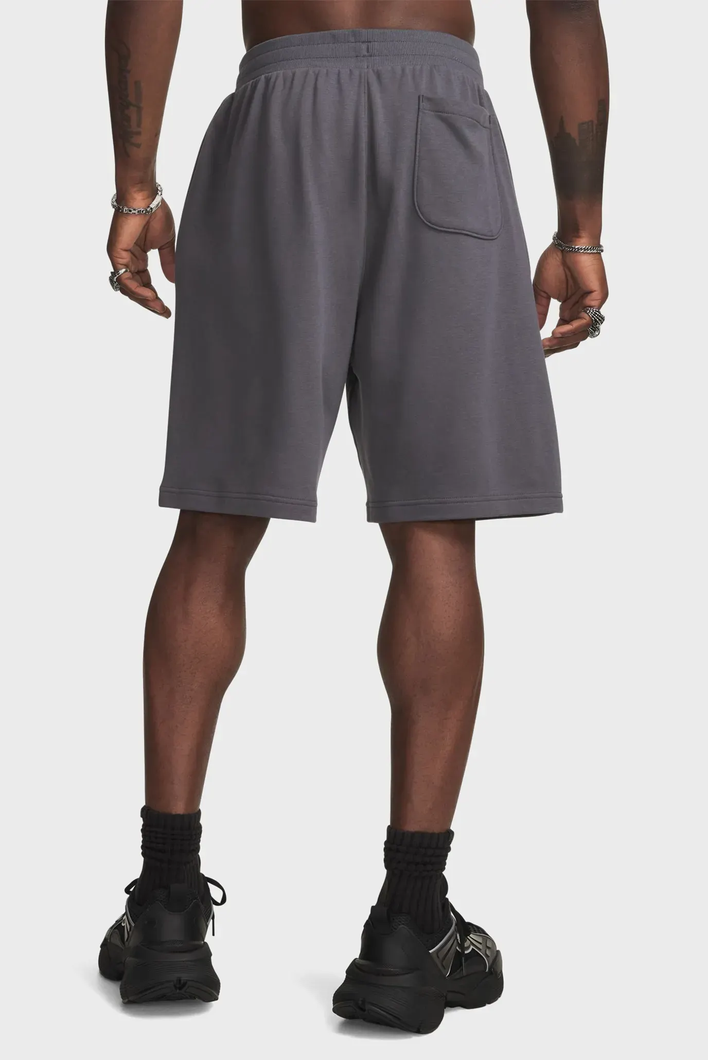 Шорты/UA Rival LW Graphic Shorts-GRY 3