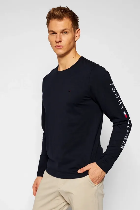 Лонгслив TOMMY LOGO LONG SLEEVE TEE Tommy Hilfiger