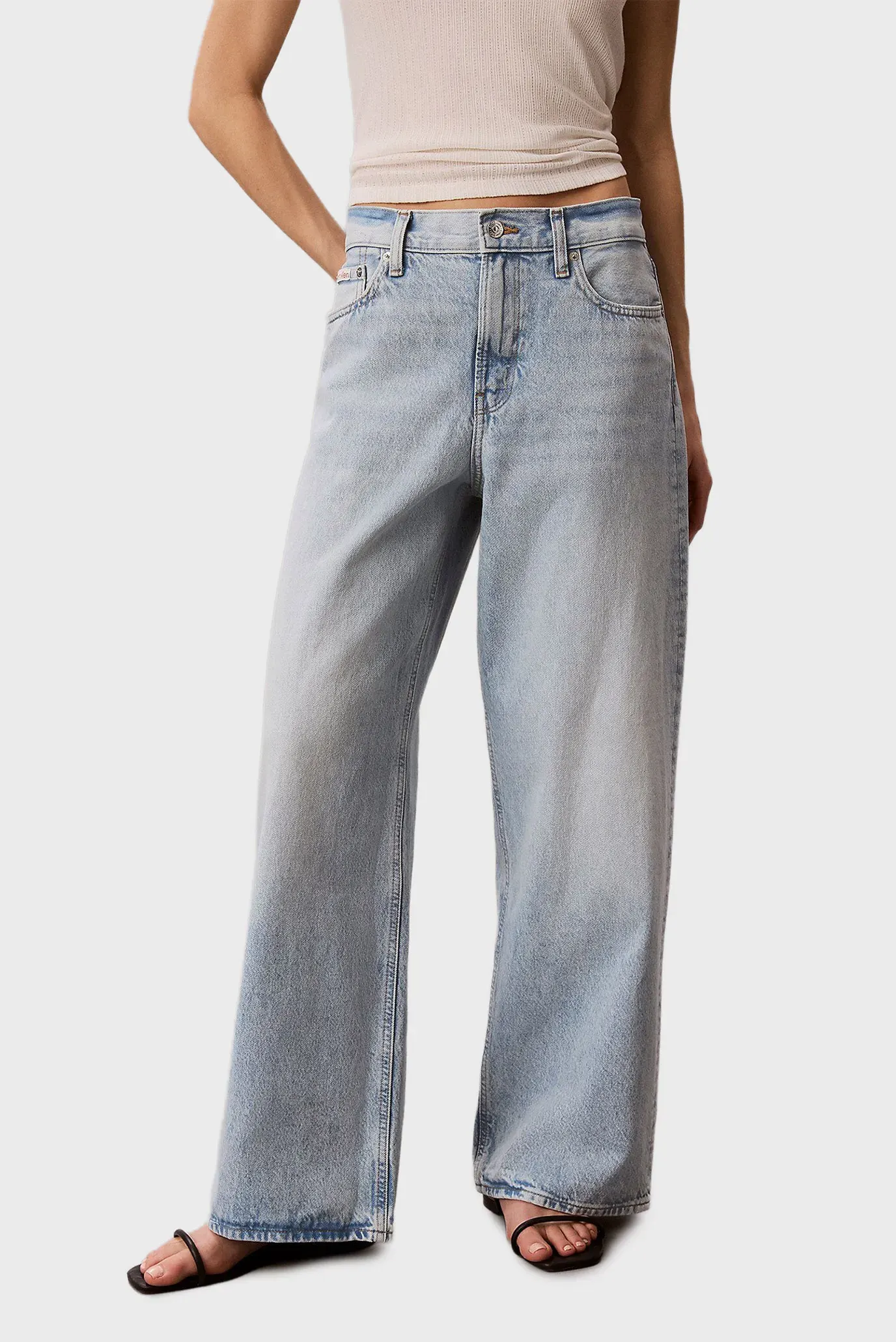 Джинсы/LOW RISE BAGGY INDIGO STONE 1