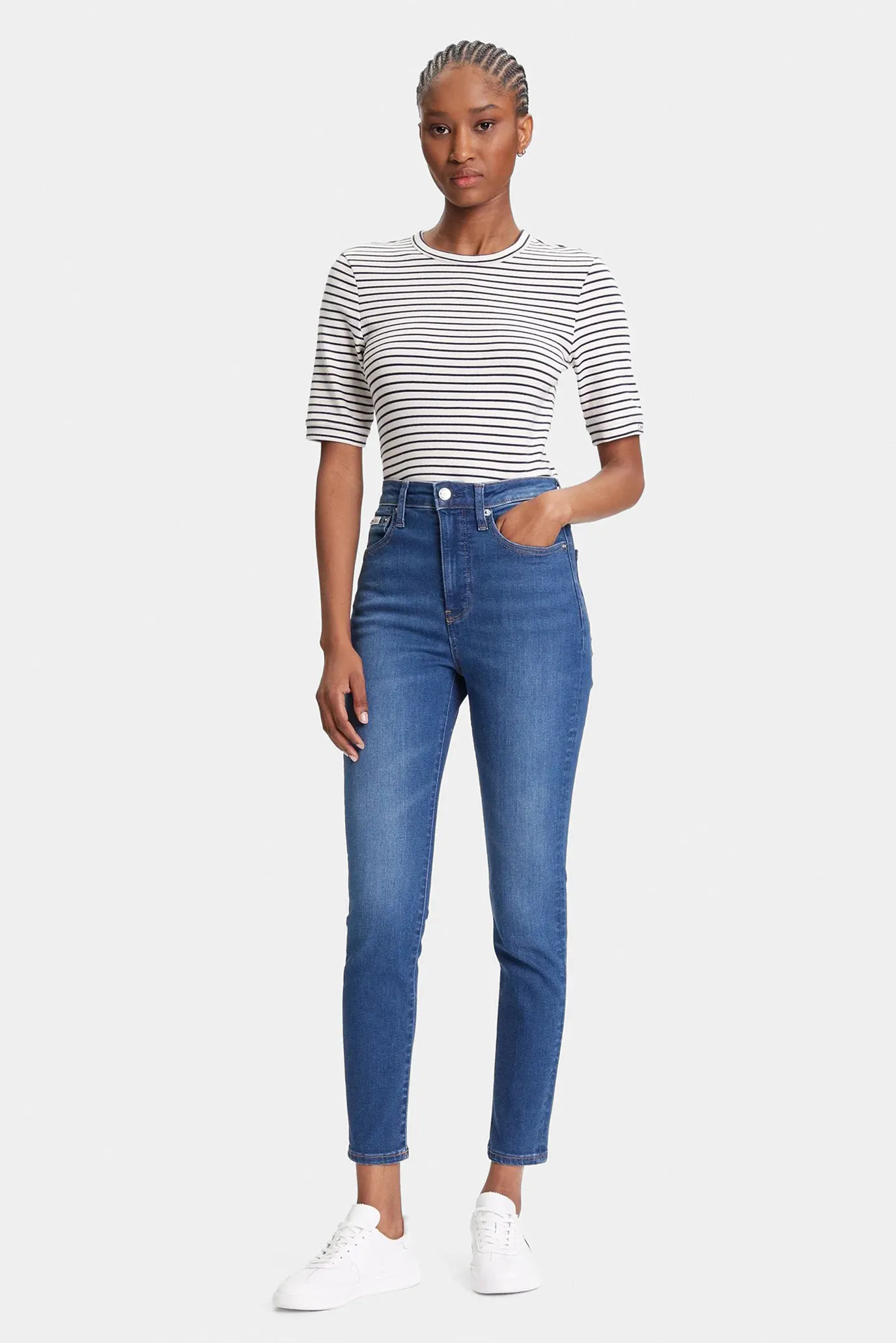 Jins shim HIGH RISE SKINNY ANKLE JEAN LAPI 2