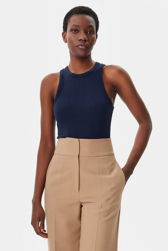 Mayka SLIM 5X2 RIB TANK TOP NS Tommy Hilfiger